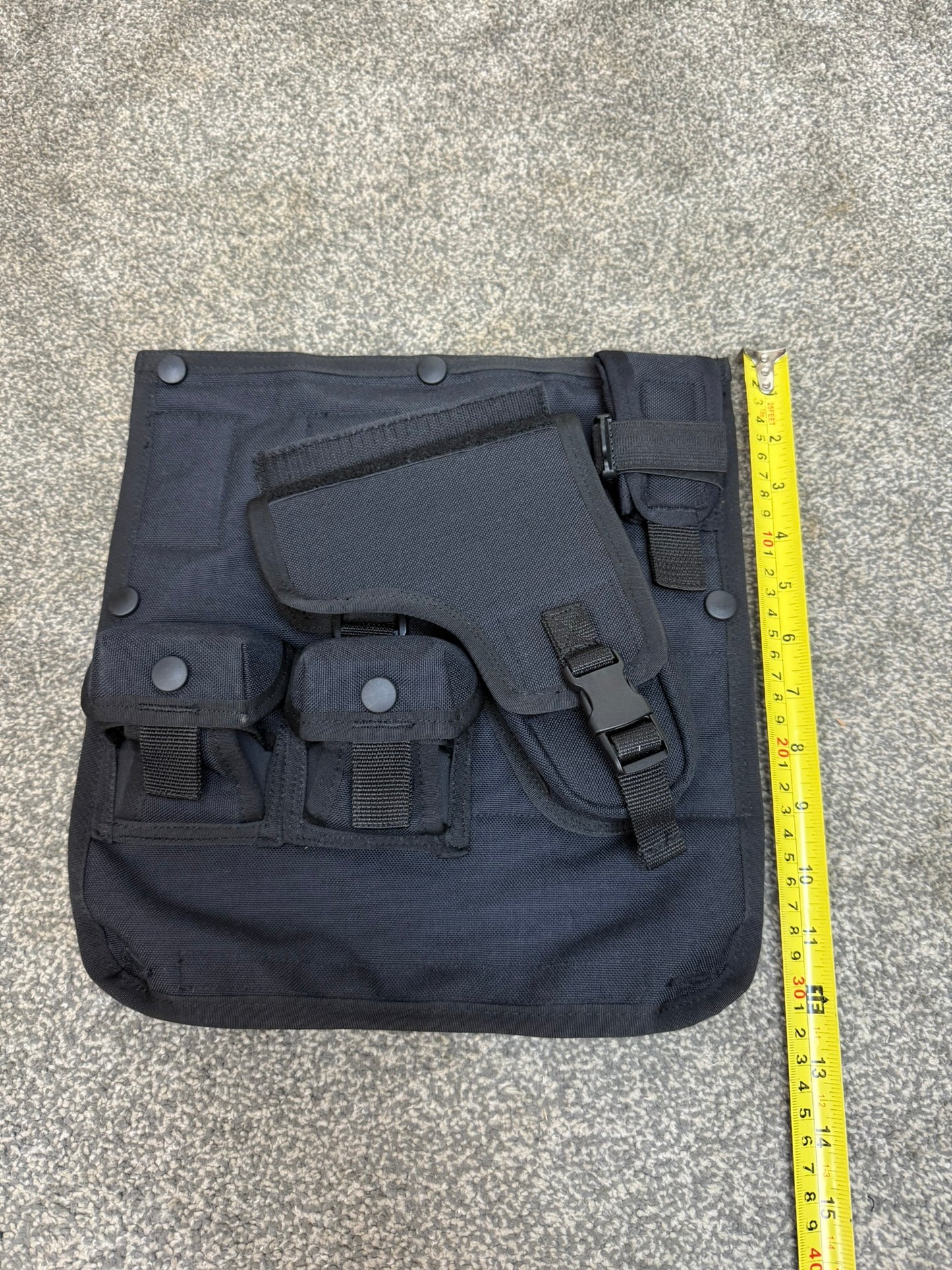 Ex Police Modular Vest Panel Taser X26 Holster & Pouches