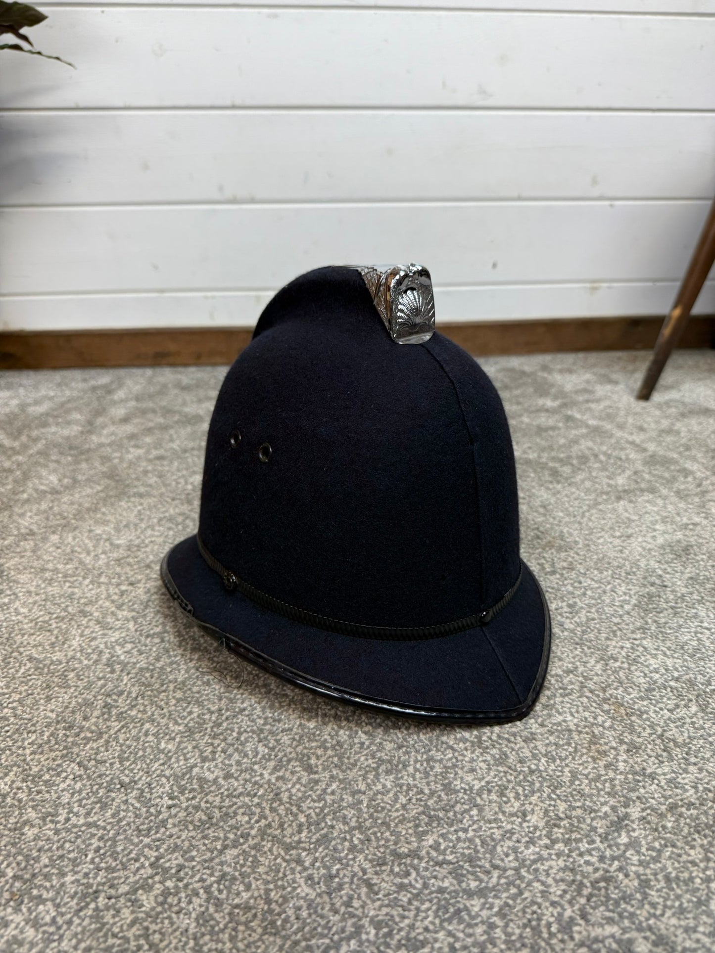 Ex Police Bobby Helmet 59cm Custodian Hat Collectors Film Display