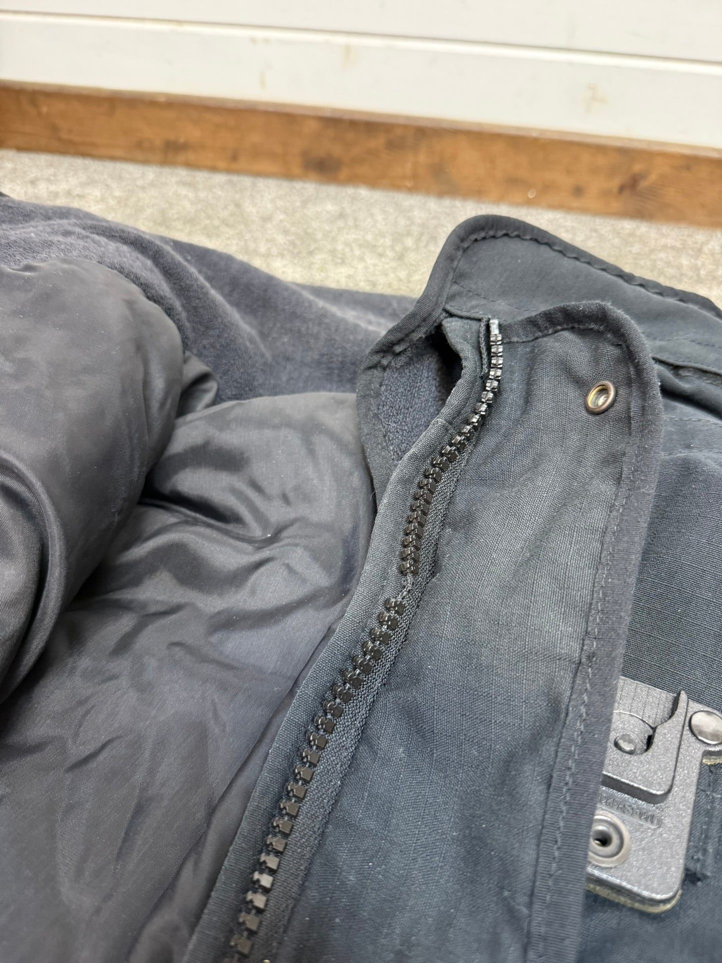 Ex Police Arktis Black Jacket Lined Coat Security Smock MEDIUM Military SAS