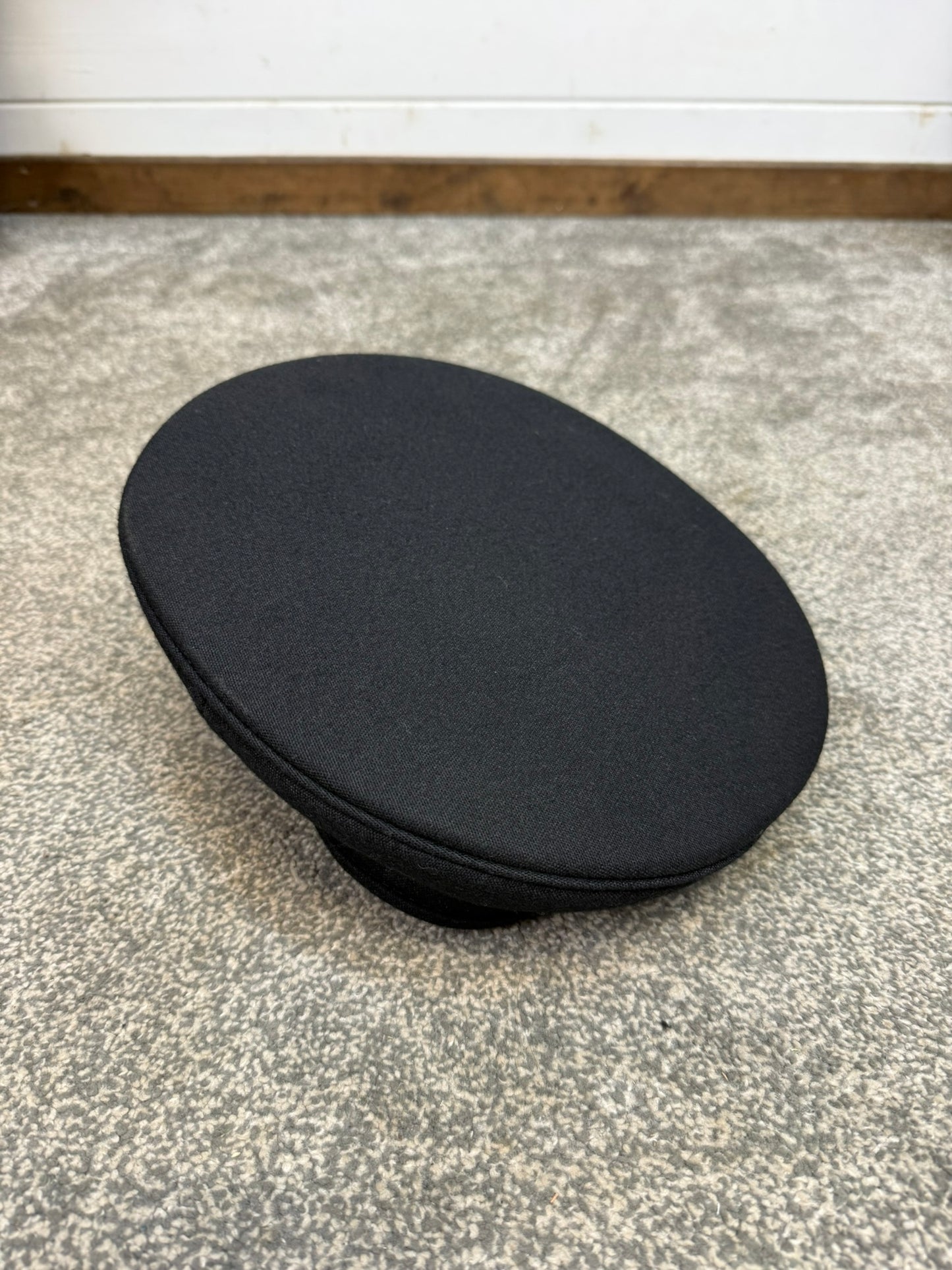 Ex Police Black Peak Cap 60cm Genuine Issue Chauffeur Fancy Dress Film Prop Collectible