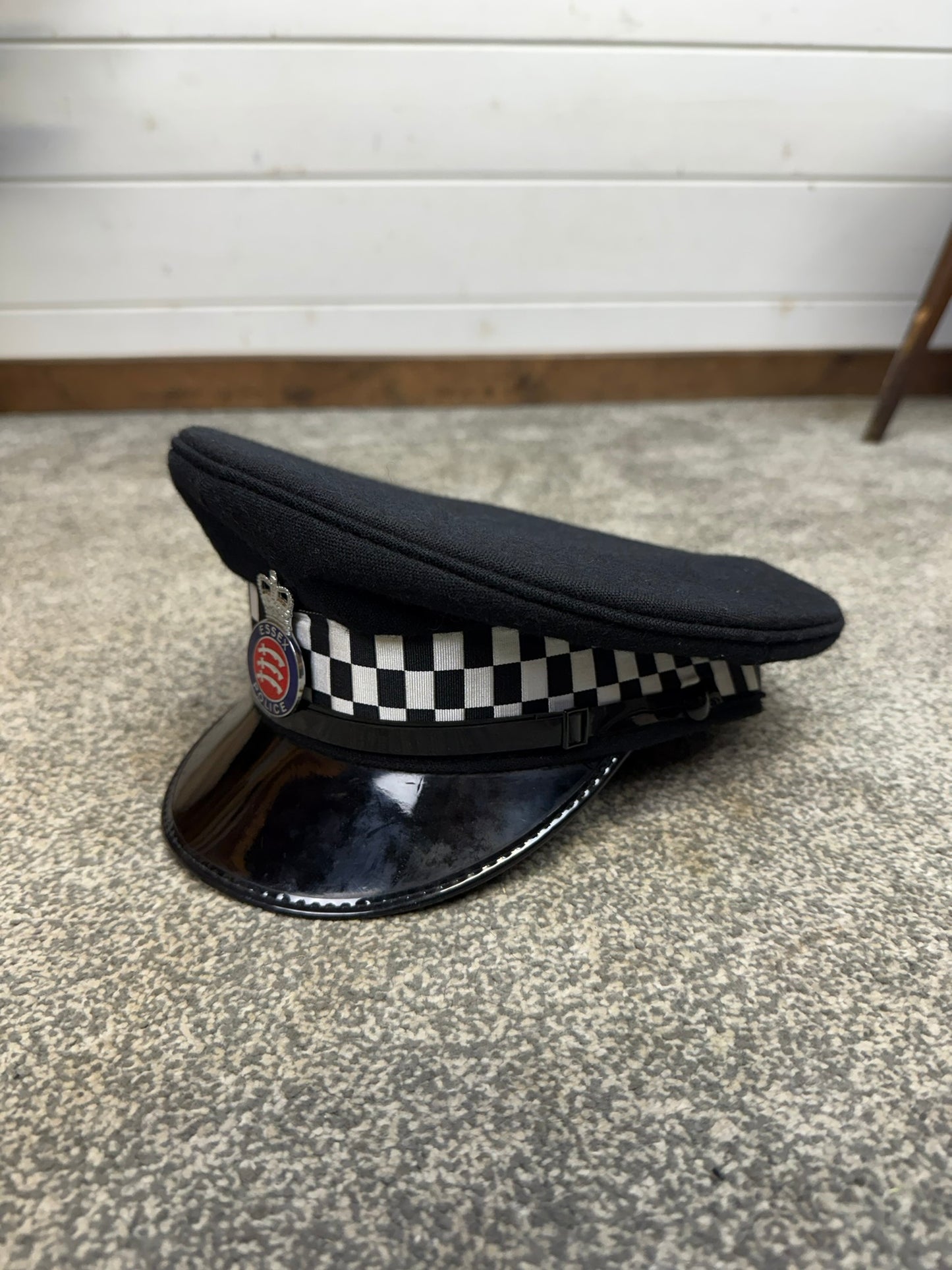 Obsolete Essex Police Peak Cap 56cm Film TV Prop Collector Display