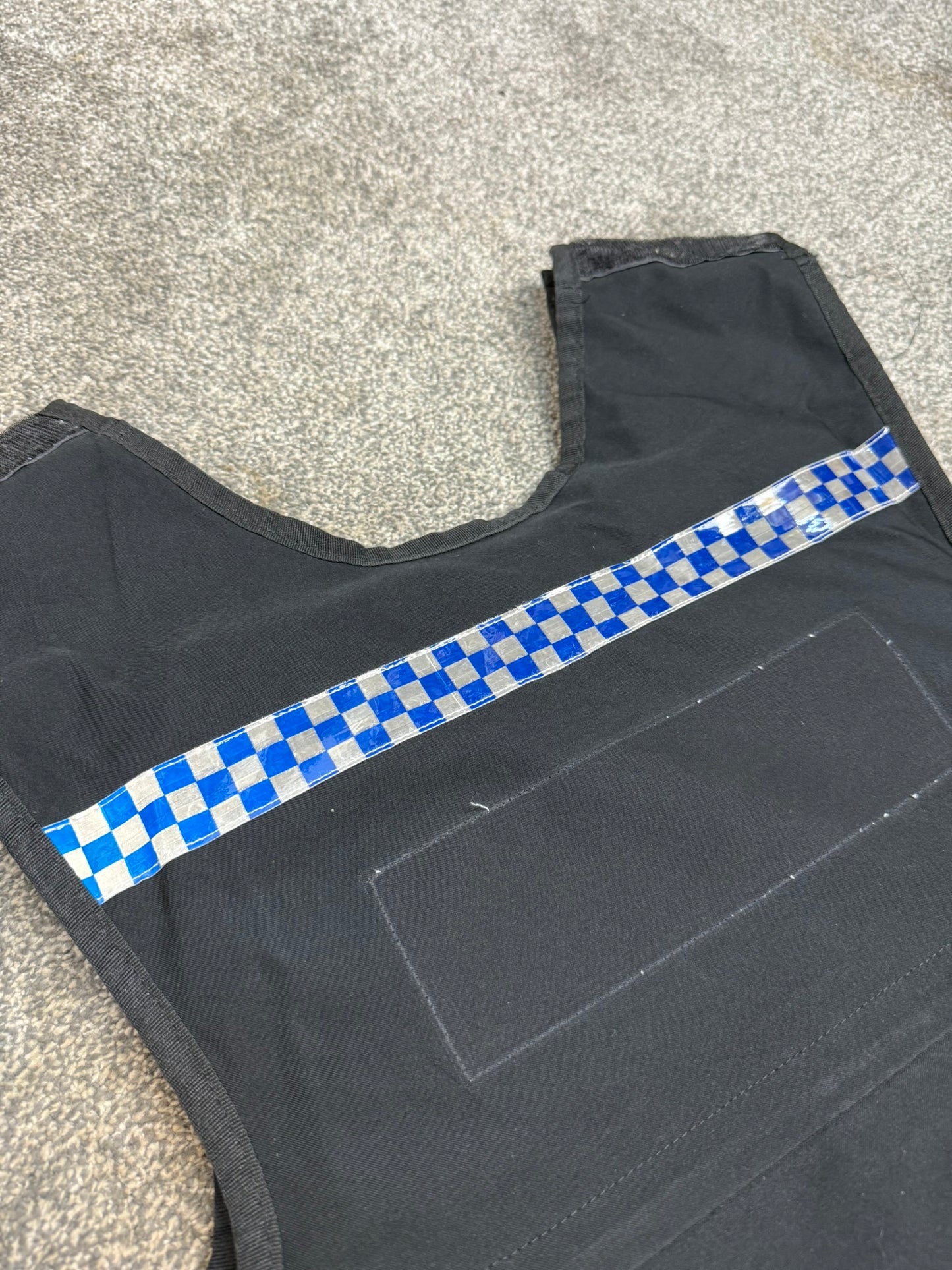 Ex Police Body Armour Stab Vest Bullet Proof Ballistic X Large Security Film