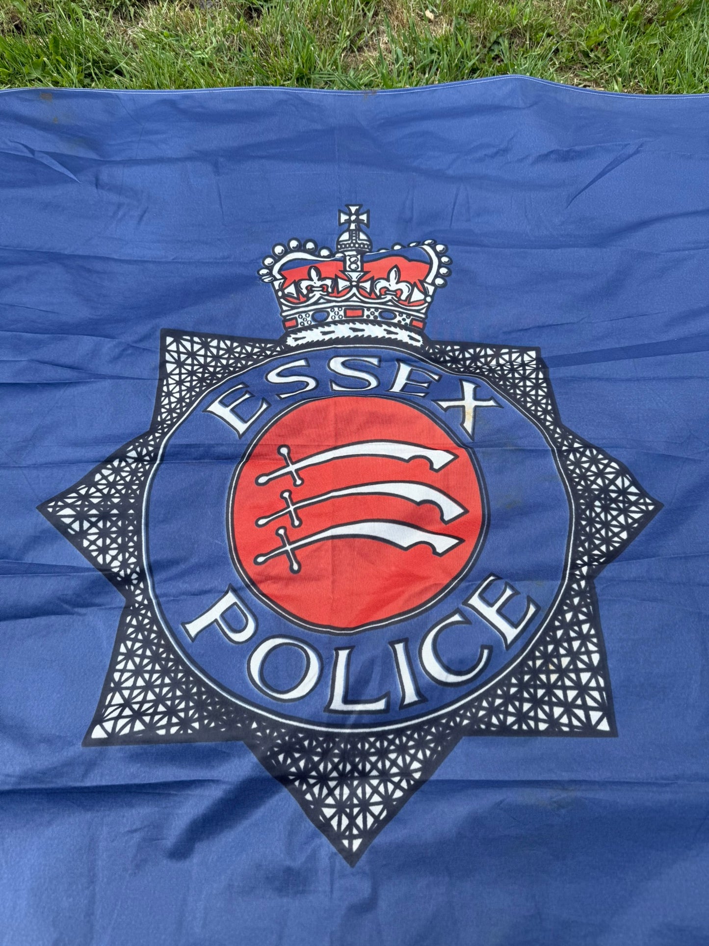 Genuine Rare Essex Police Flag Large Police Station Flag Memorabilia Collectable Display