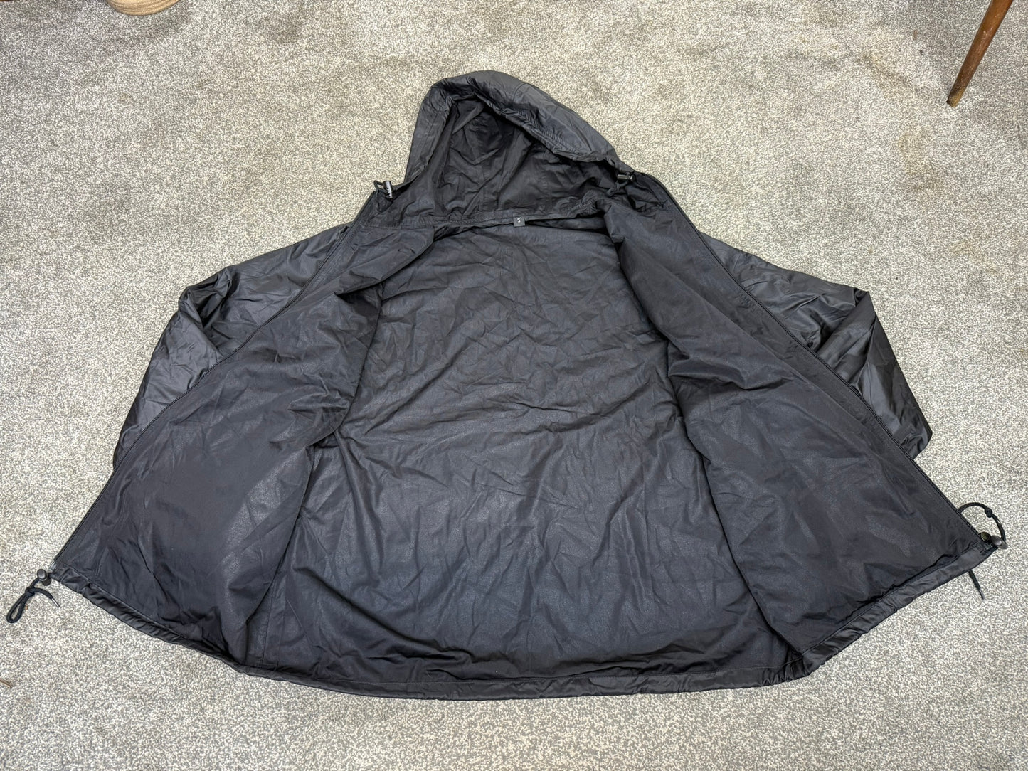 Arktis A310 V1 Black Rainshield Jacket Coat Ripstop Waterproof Lightweight Security Dog Walking Hiking