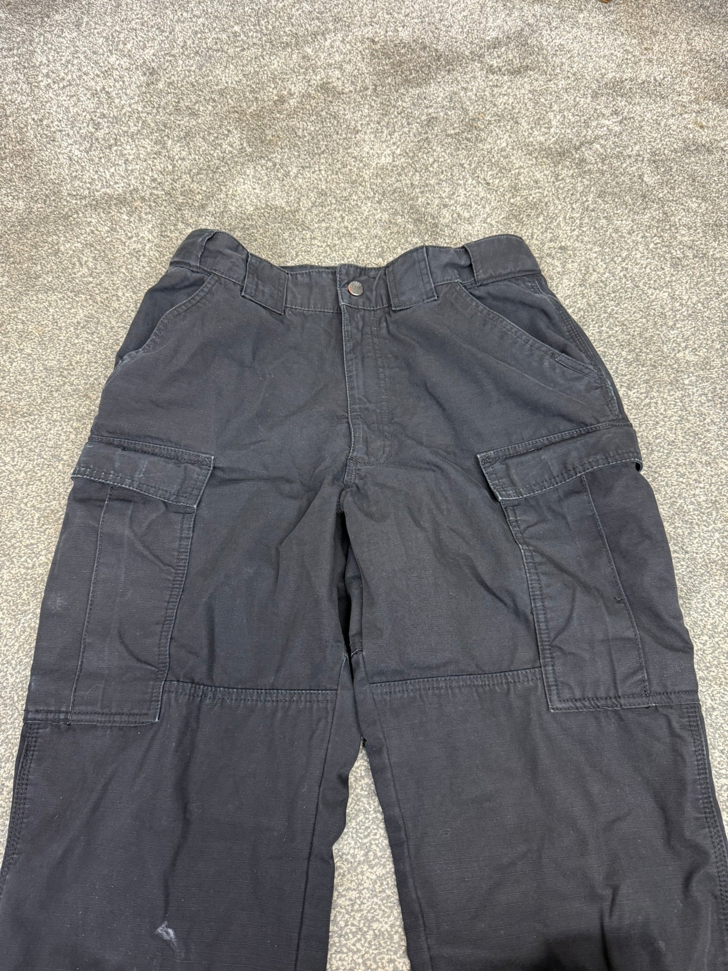 5.11 Tactical Series Cargo Ripstop Trousers Black W31 L30 Ex Police Security Work