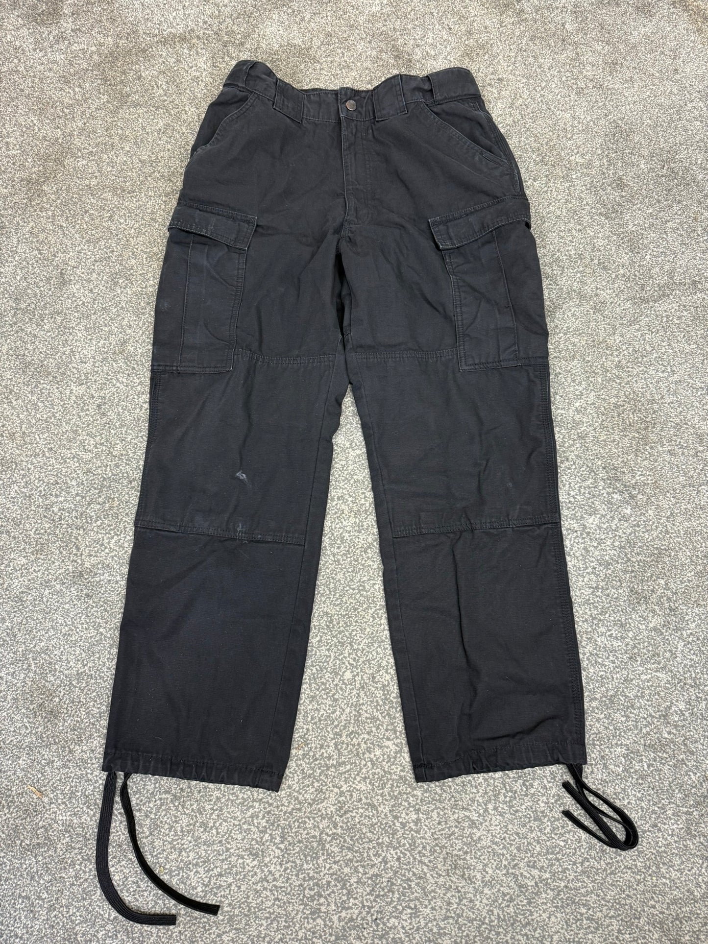 5.11 Tactical Series Cargo Ripstop Trousers Black W31 L30 Ex Police Security Work