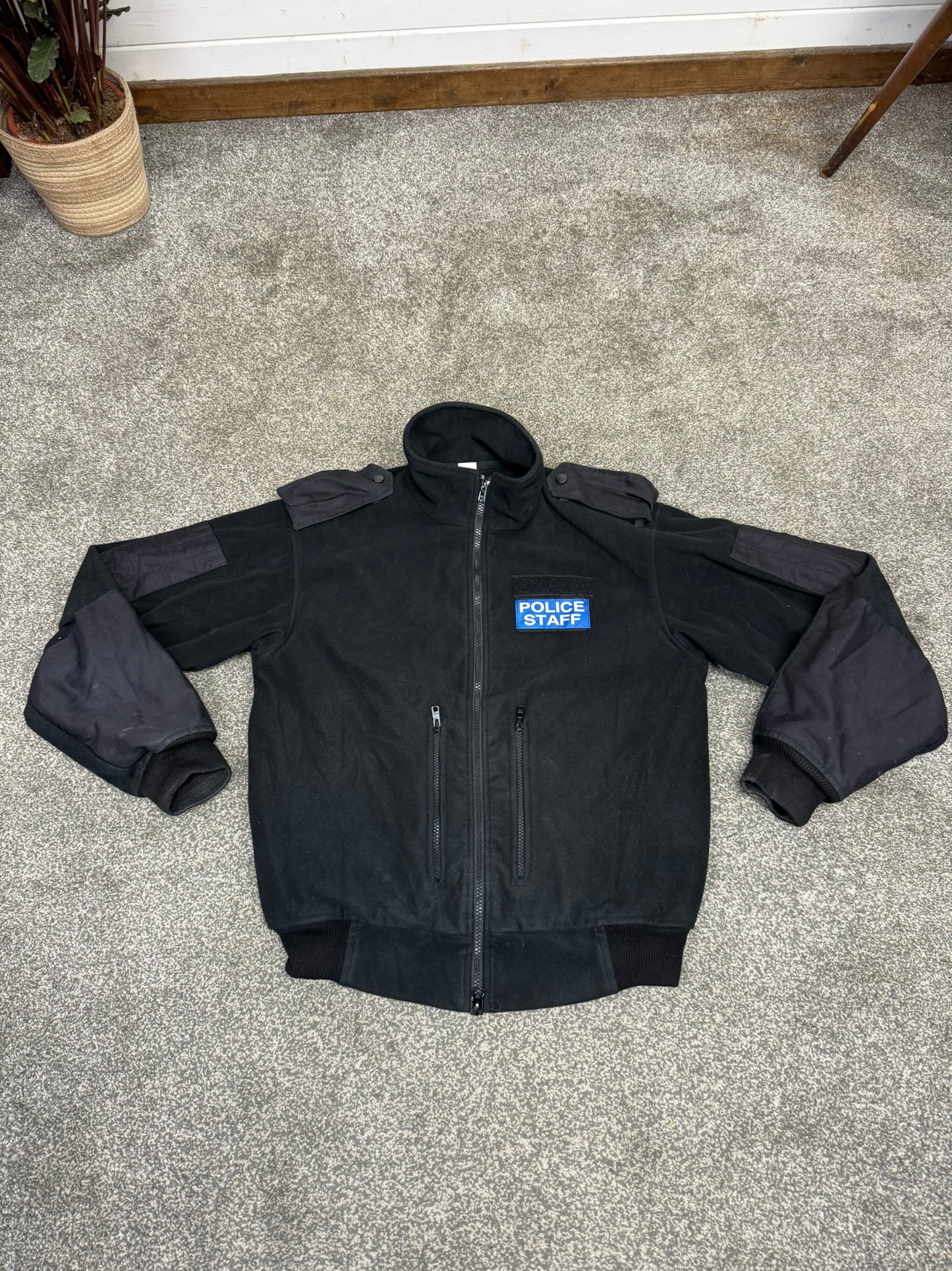 Ex Police Staff Black Tornado Fleece - Collectible Film TV Uniform