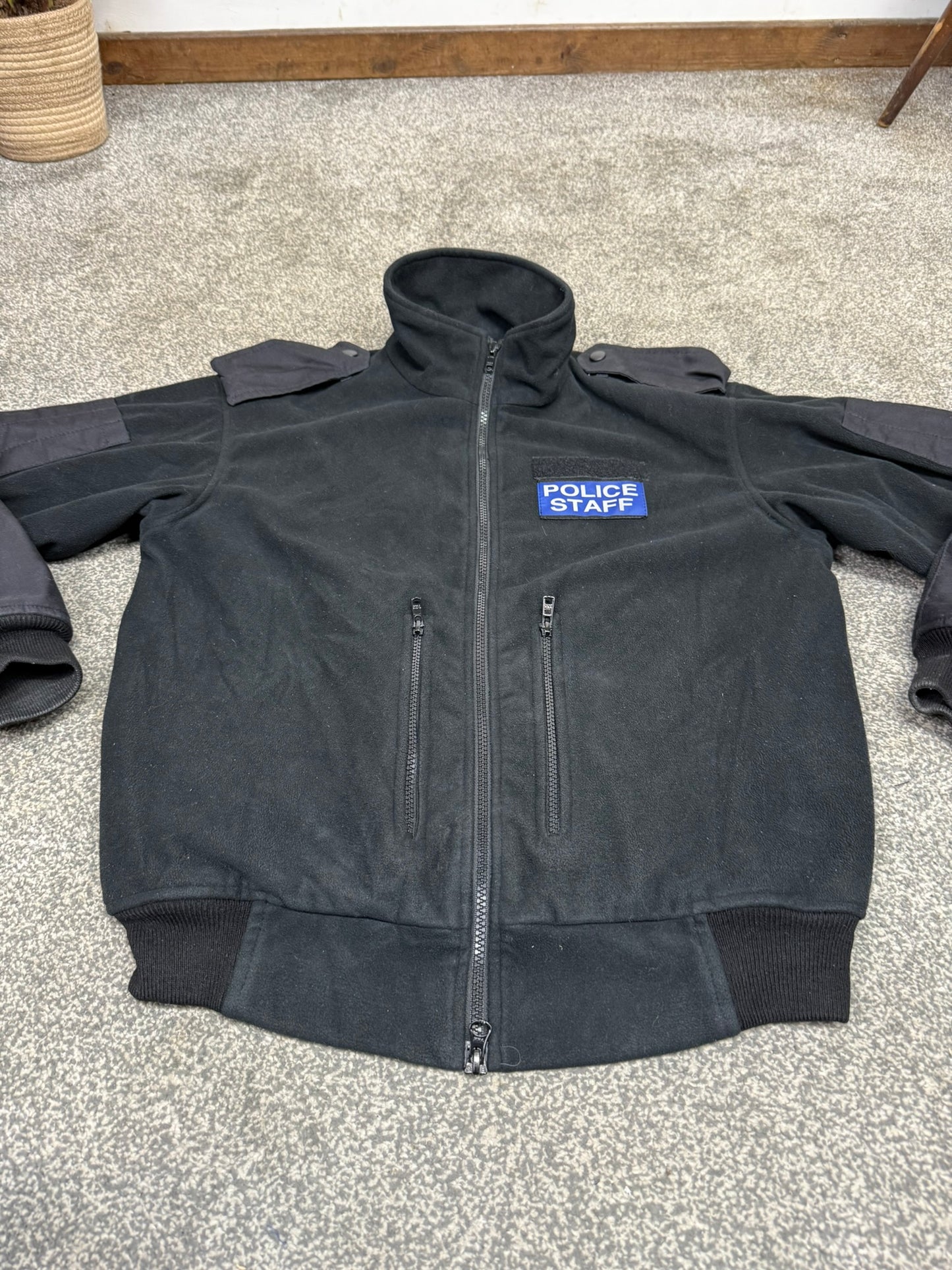 Ex Police Staff Black Tornado Fleece - Collectible Film TV Uniform