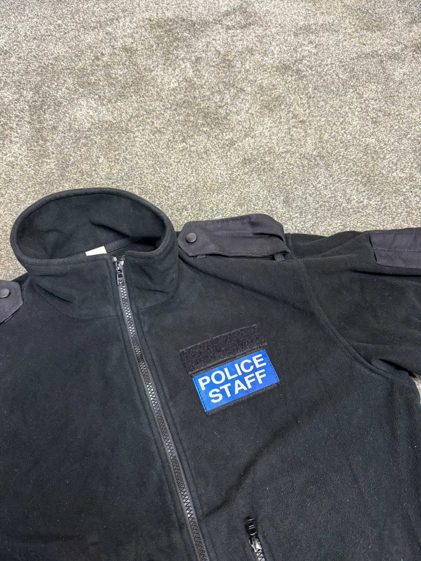 Ex Police Staff Black Tornado Fleece - Collectible Film TV Uniform