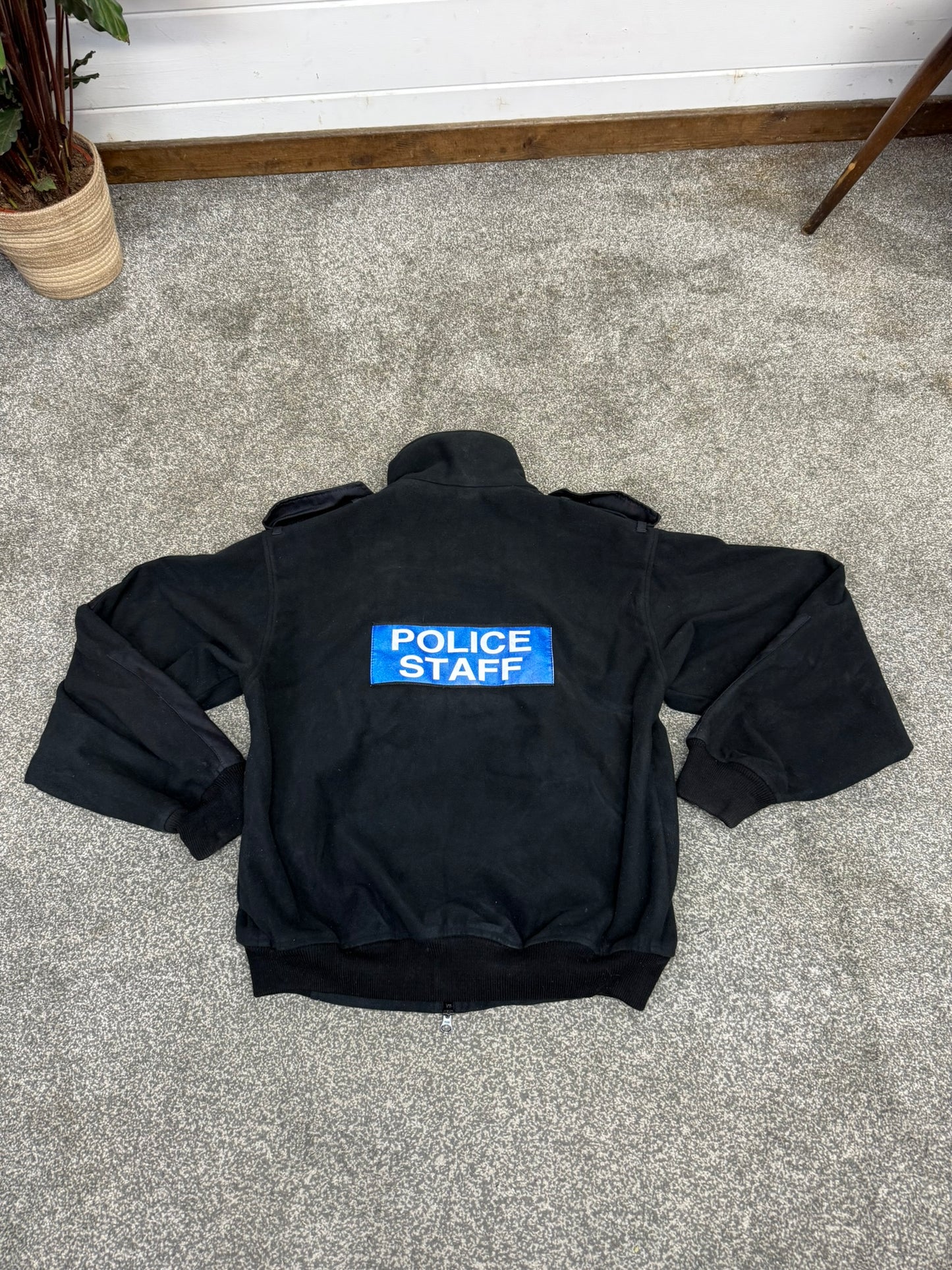 Ex Police Staff Black Tornado Fleece - Collectible Film TV Uniform