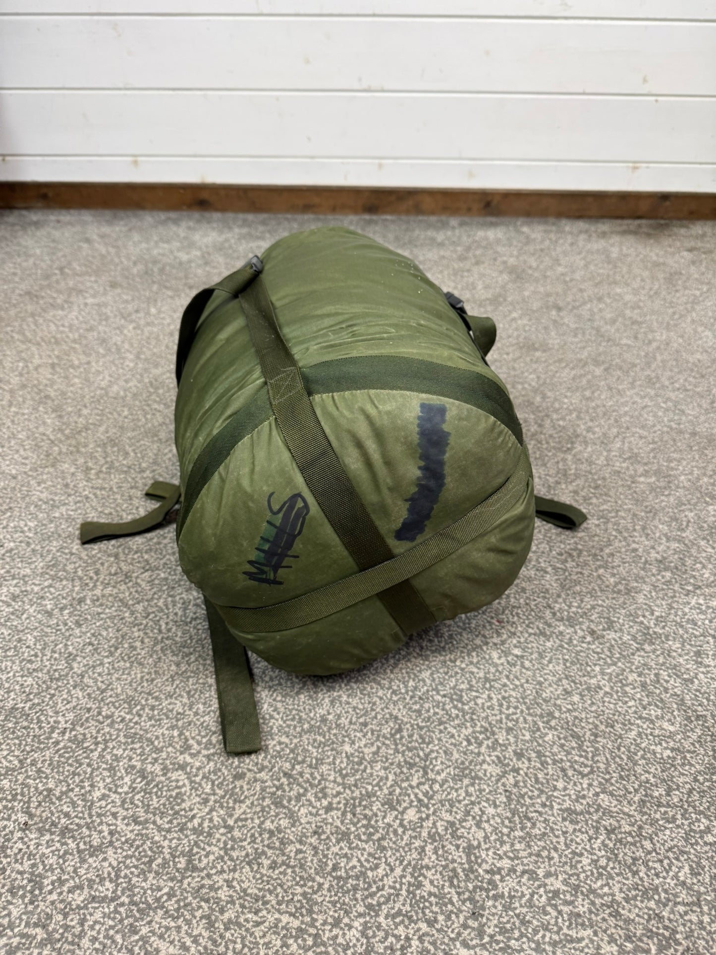 British Army Arctic Sleeping Bag Mummy Olive Green Cold Weather - Large 6ft