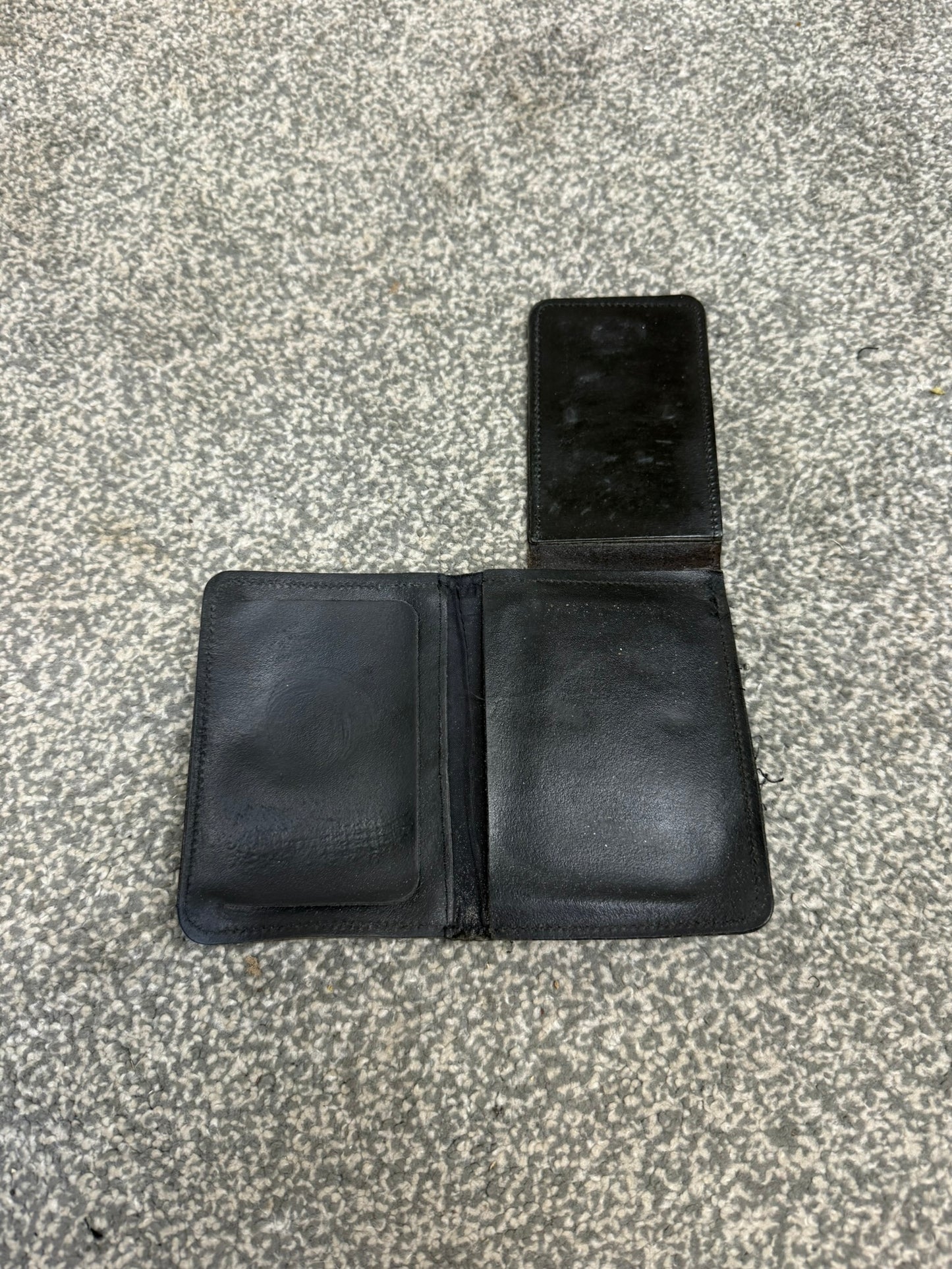 Ex Staffordshire Police Warrant Wallet & Enamel Badge Collectible Memorabilia