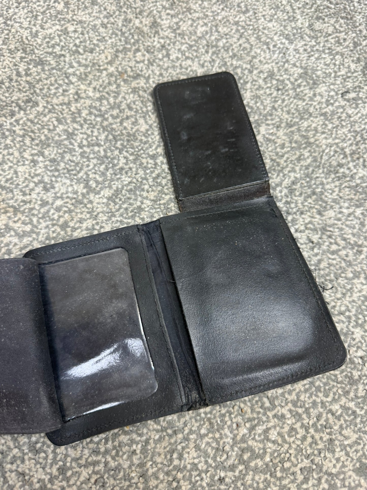 Ex Staffordshire Police Warrant Wallet & Enamel Badge Collectible Memorabilia