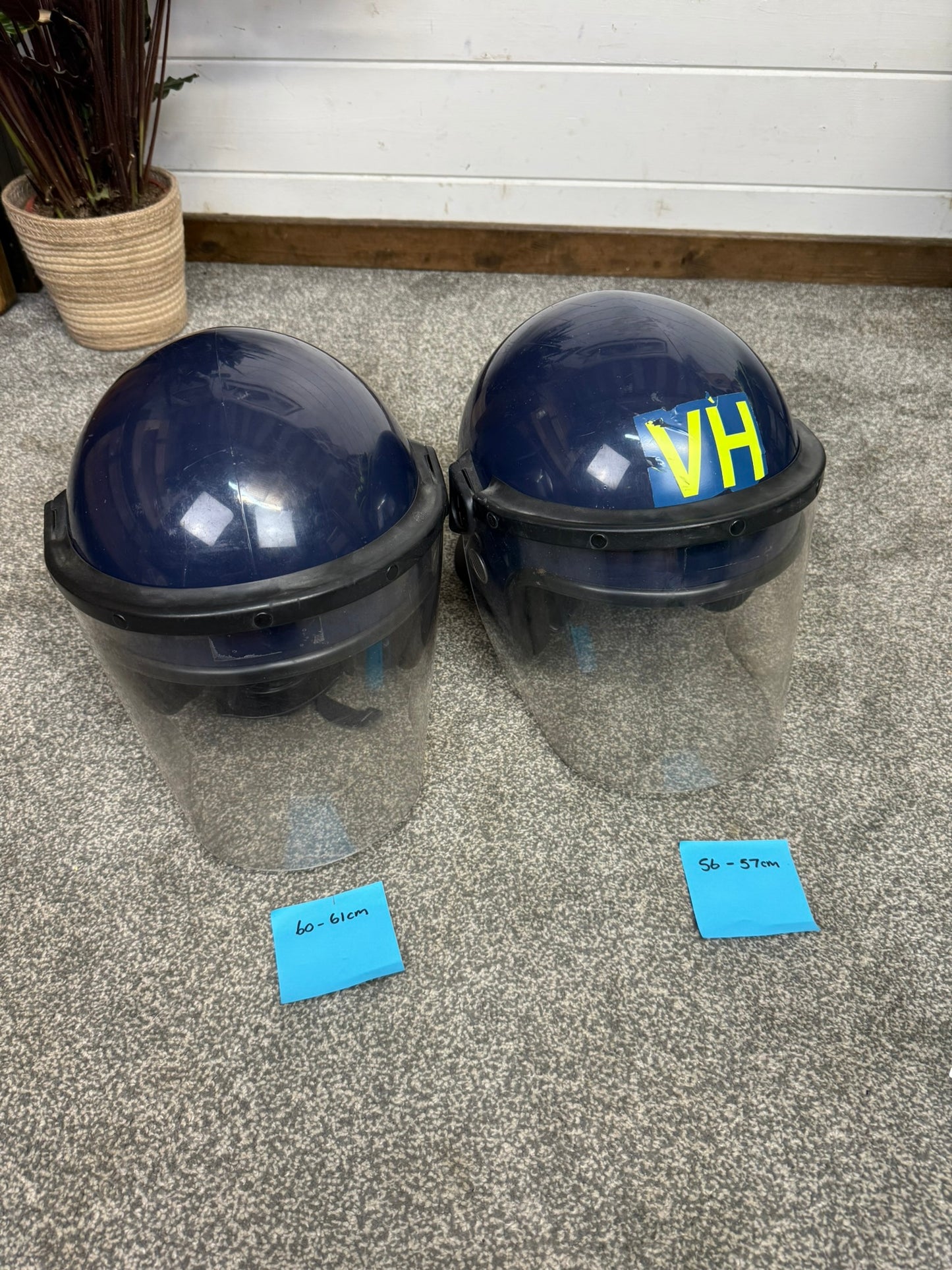 Ex Police Riot Helmet Genuine Obsolete Collectible Theatre Display Fancy Dress