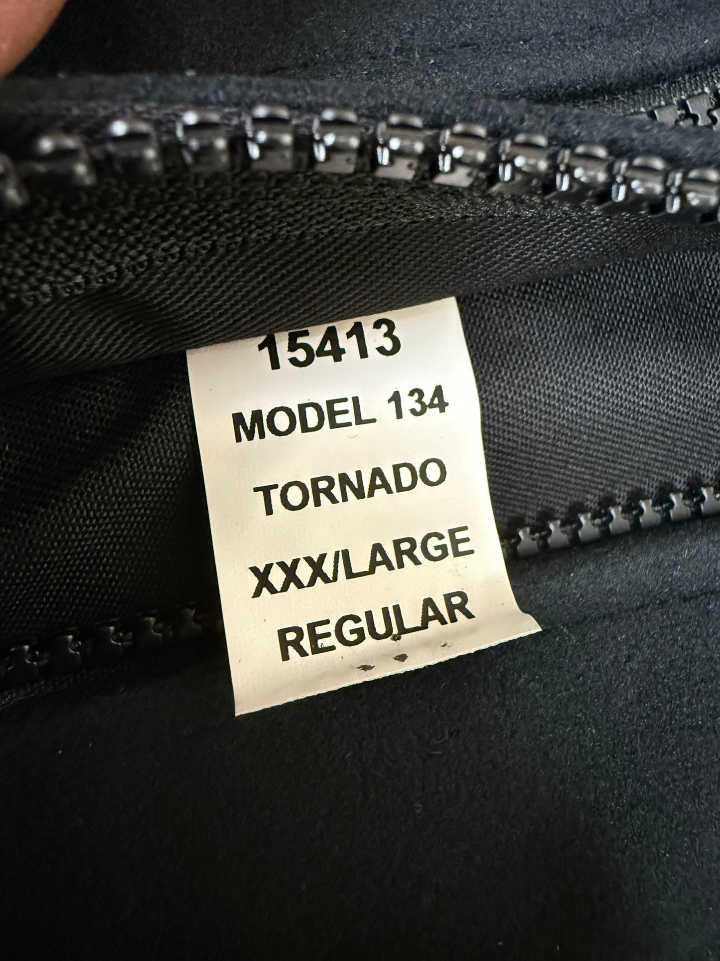 NEW Ex Police Black Tornado Fleece XXXL Film TV Uniform Collector Display