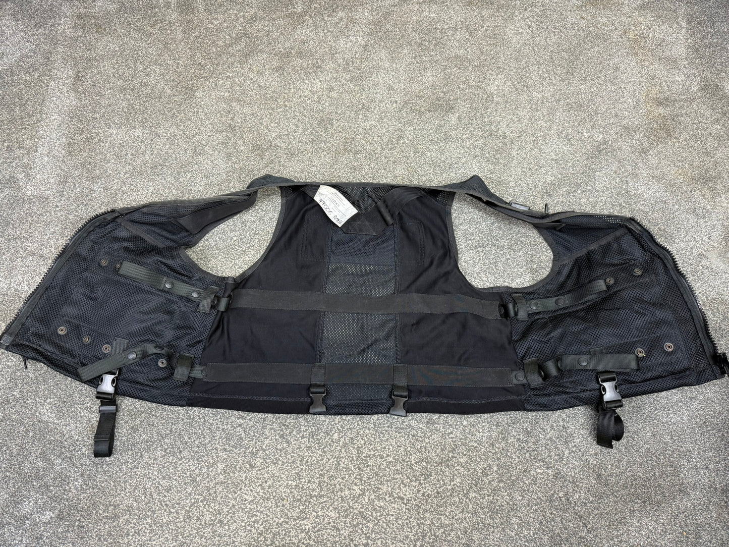 Ex Police Safariland Black Molle Firearms Vest Tactical Utility Security Vest XL