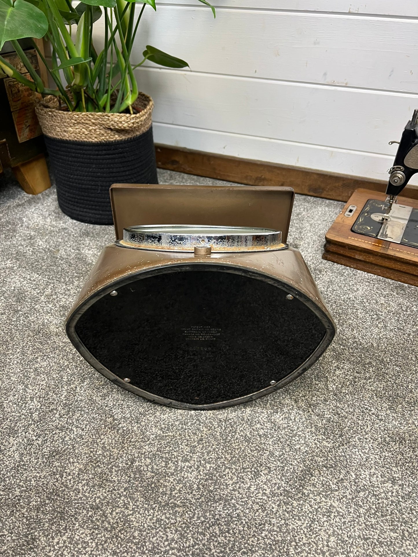 Vintage Salter Post Office Parcel Scales No.40T Irish & Inland Republic Retro Rustic Farmhouse Decor