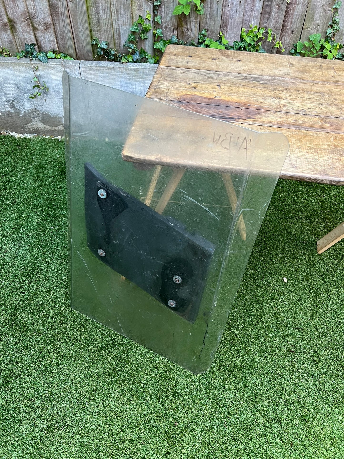 Ex NI RUC Police Riot Shield Collectible Airsoft Paintball Games Photo Film Prop