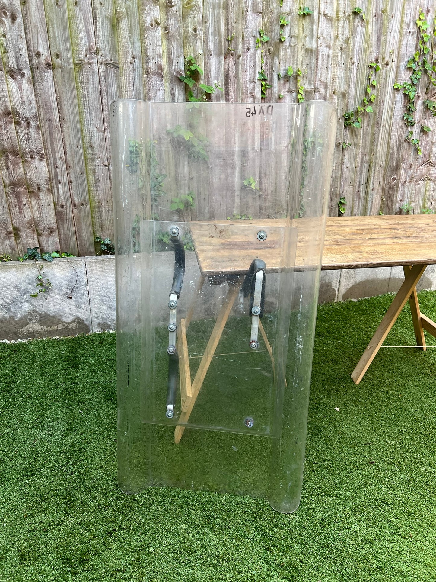 Genuine Ex Police Riot Shield Graffiti Art Airsoft Paintball Games Film Prop