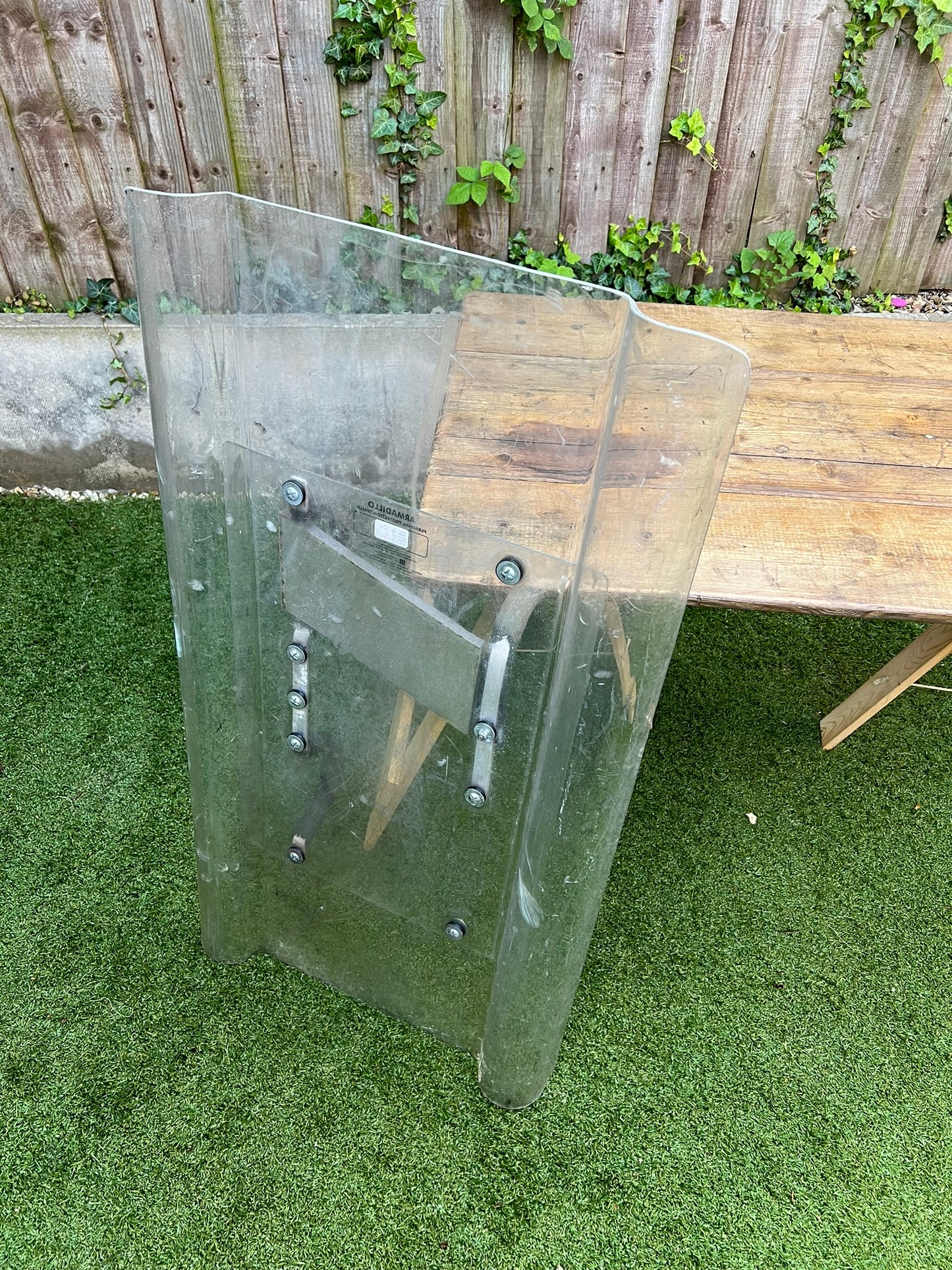 Ex Police Riot Shield Graffiti Art Airsoft Paintball Games Photo Film Prop