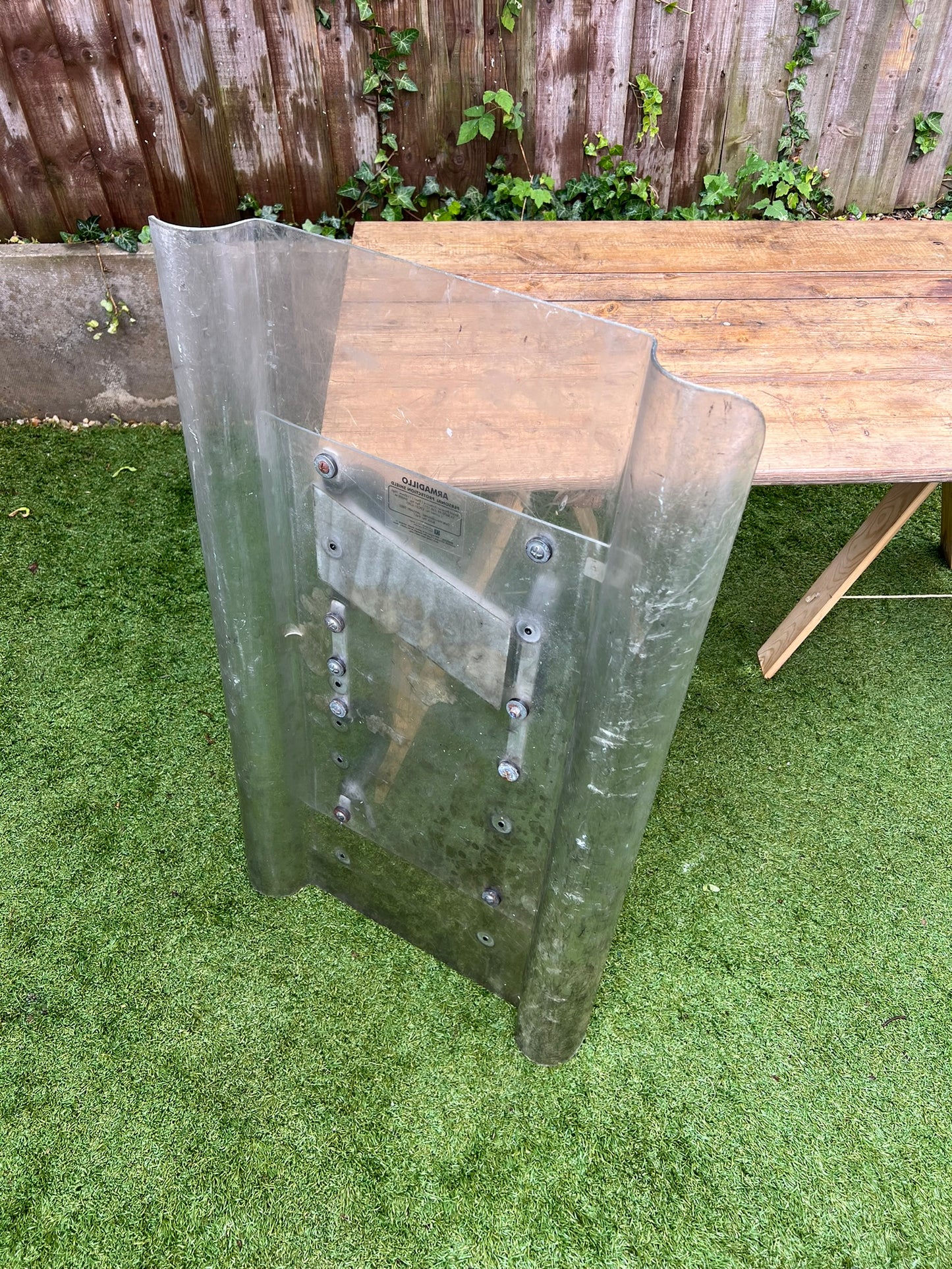 Police Issue Riot Shield Wall Quirky Art Display LARP Role Play Games Film Prop