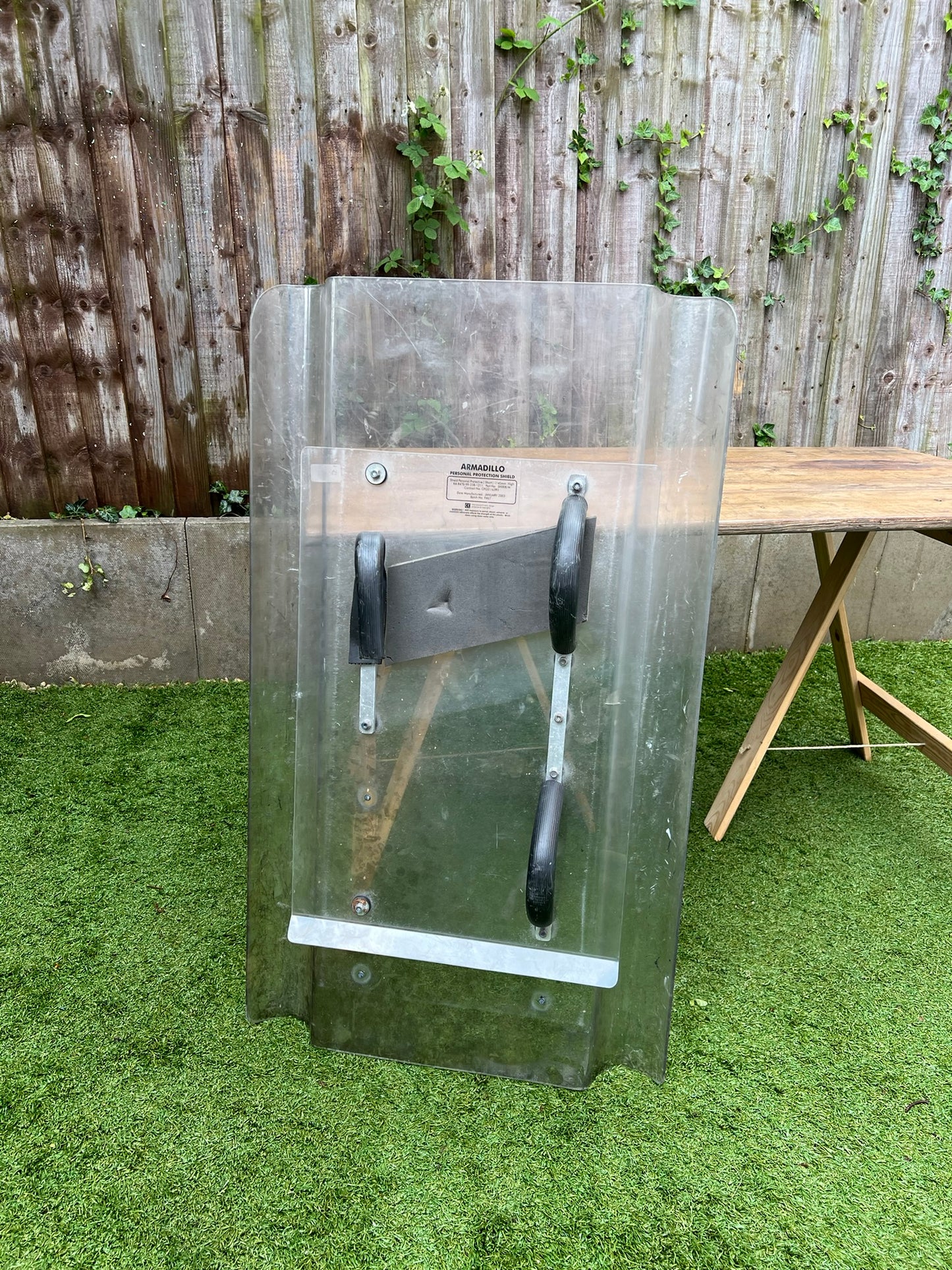 Police Issue Riot Shield Wall Quirky Art Display LARP Role Play Games Film Prop