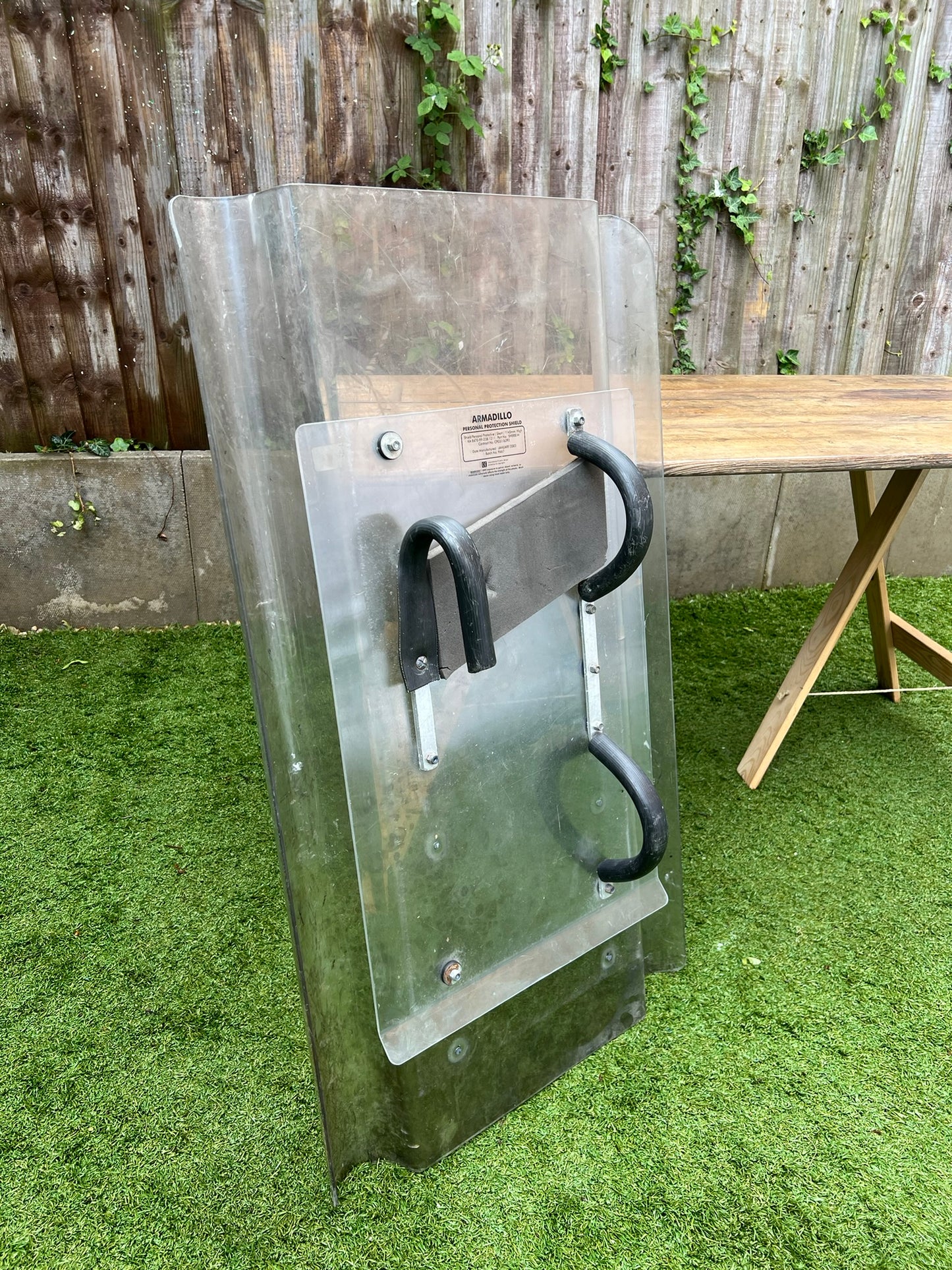 Police Issue Riot Shield Wall Quirky Art Display LARP Role Play Games Film Prop