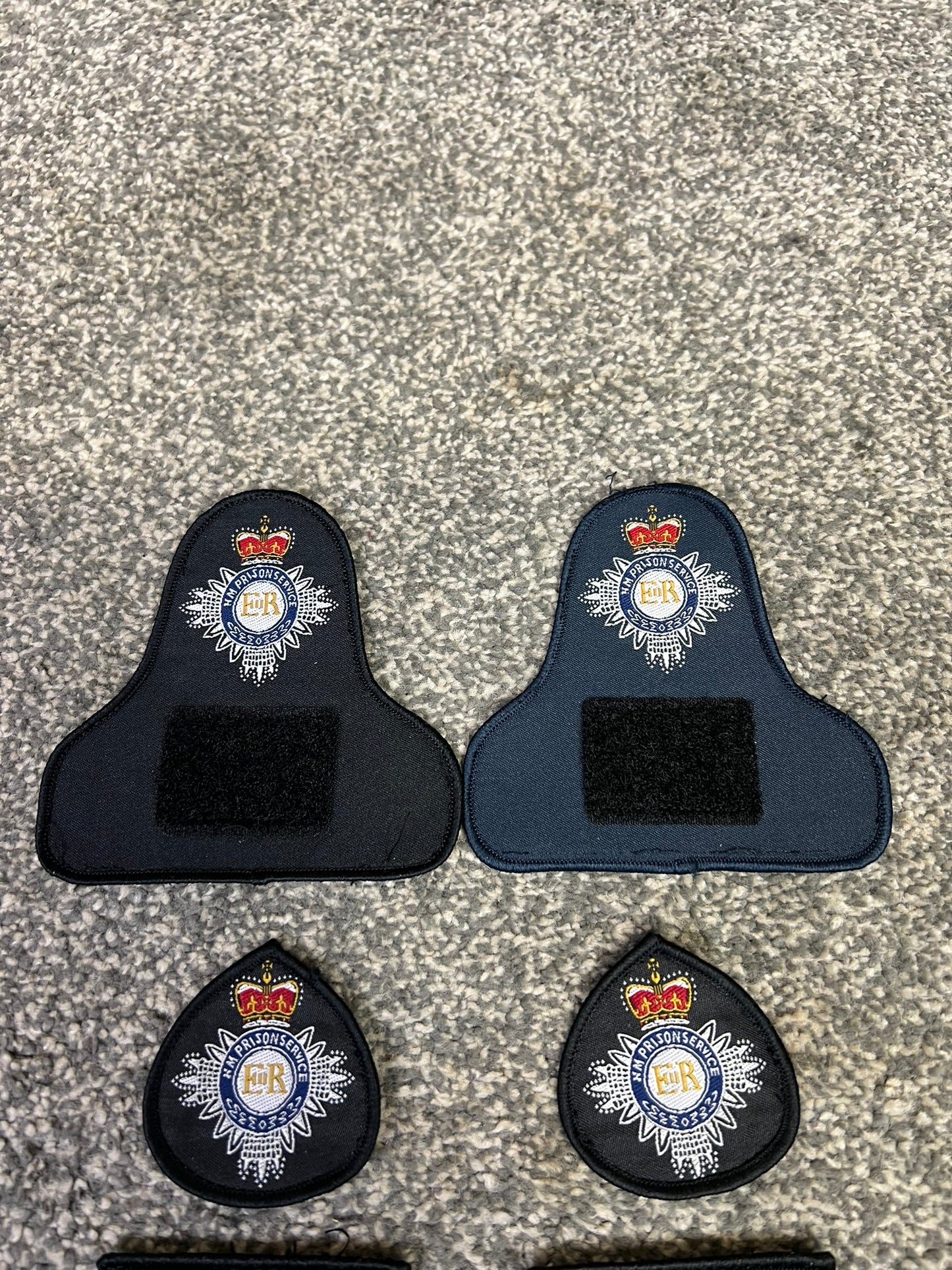 6x HM Prison Badges Patch Job Lot Collectible Genuine Replacement