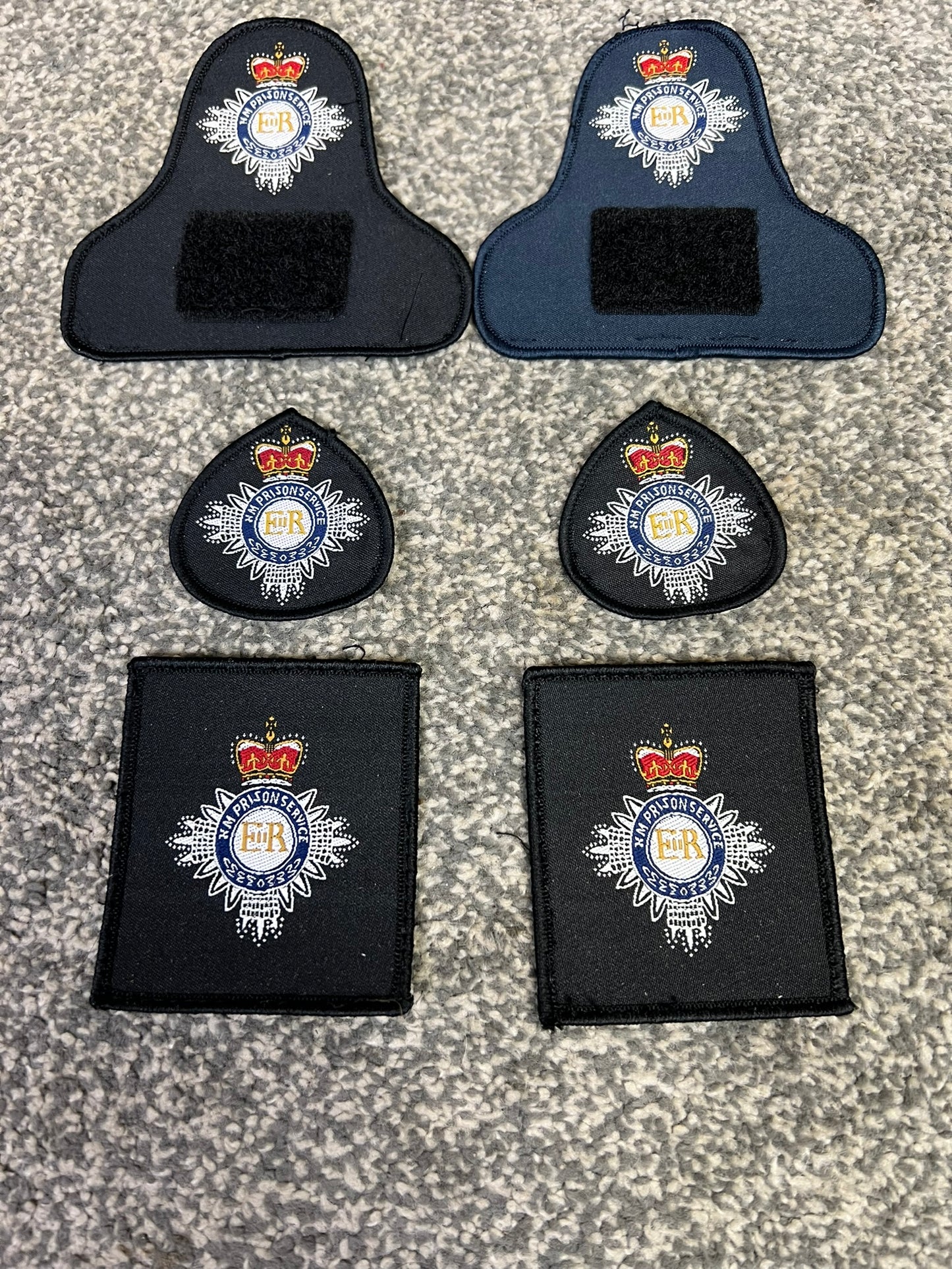 6x HM Prison Badges Patch Job Lot Collectible Genuine Replacement
