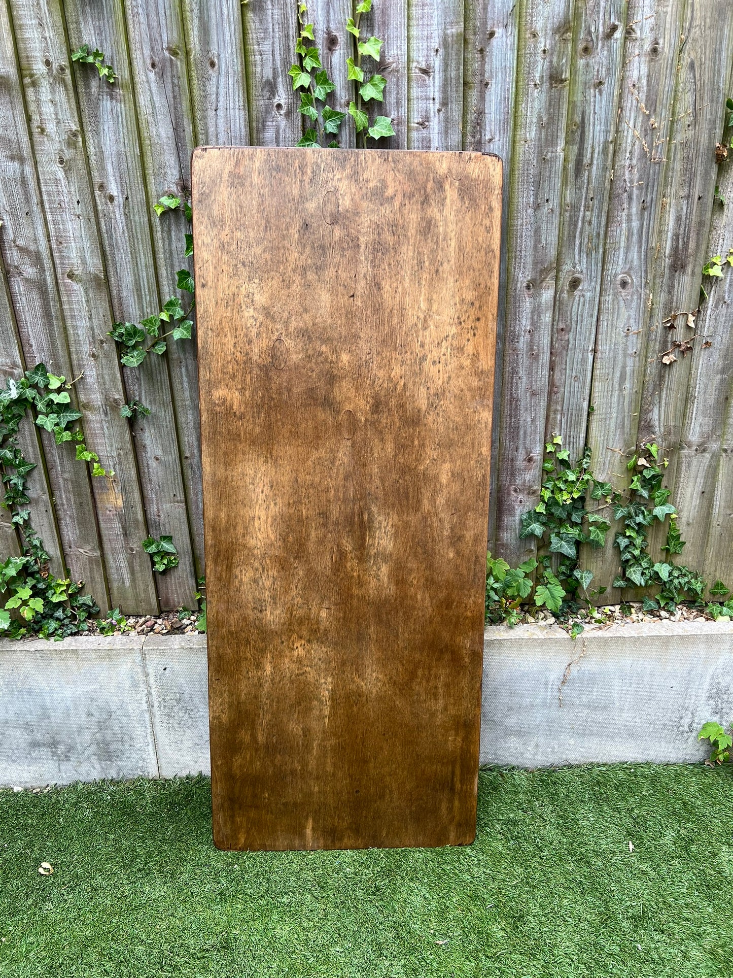 Rustic Vintage Wooden Folding Trestle Table Industrial Farmhouse Dining Garden Reclaimed Army