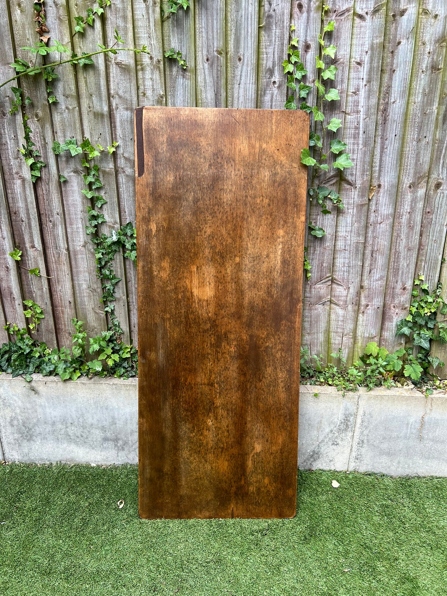 Rustic Vintage Wooden Folding Trestle Table Industrial Farmhouse Dining Garden Reclaimed Army