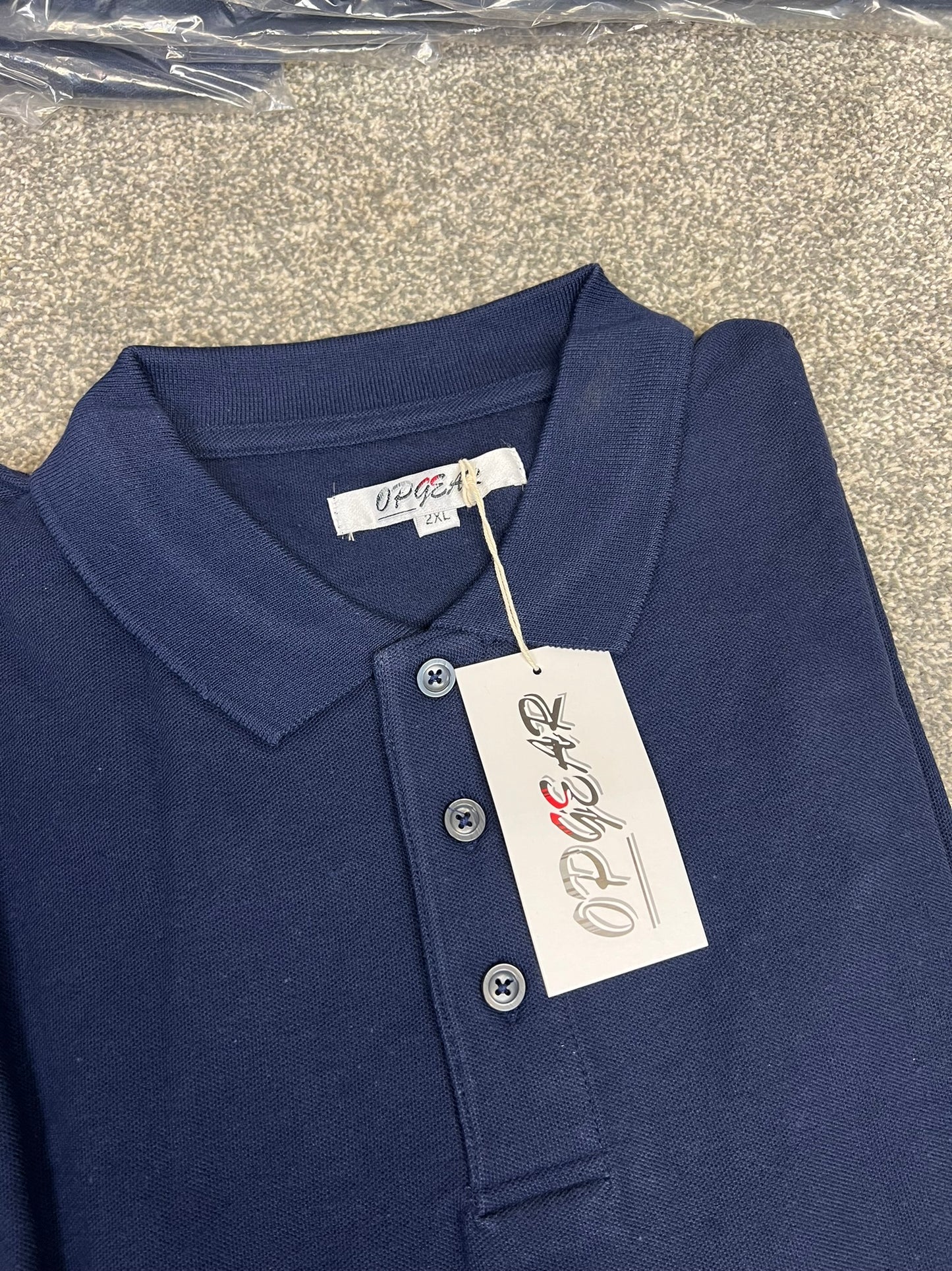 12x Men's Navy Polo Shirt XXL (2XL) Job Lot Bundle