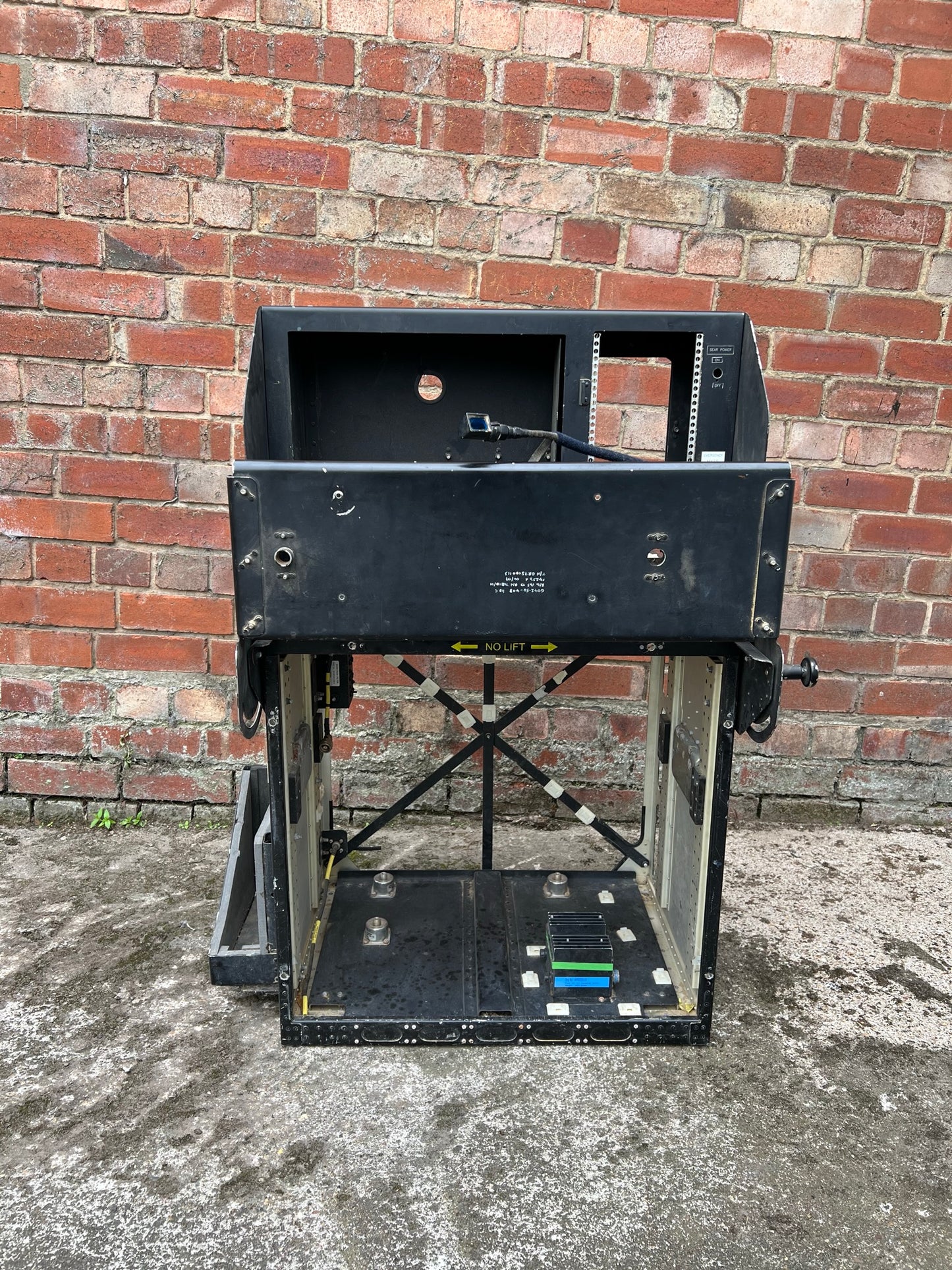 Reclaimed Military Aircraft Table Aviation Upcycle Project Console Desk Office Furniture