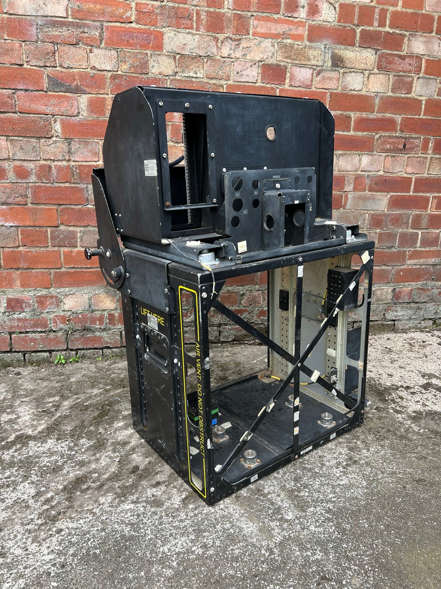 Reclaimed Military Aircraft Table Aviation Upcycle Project Console Desk Office Furniture