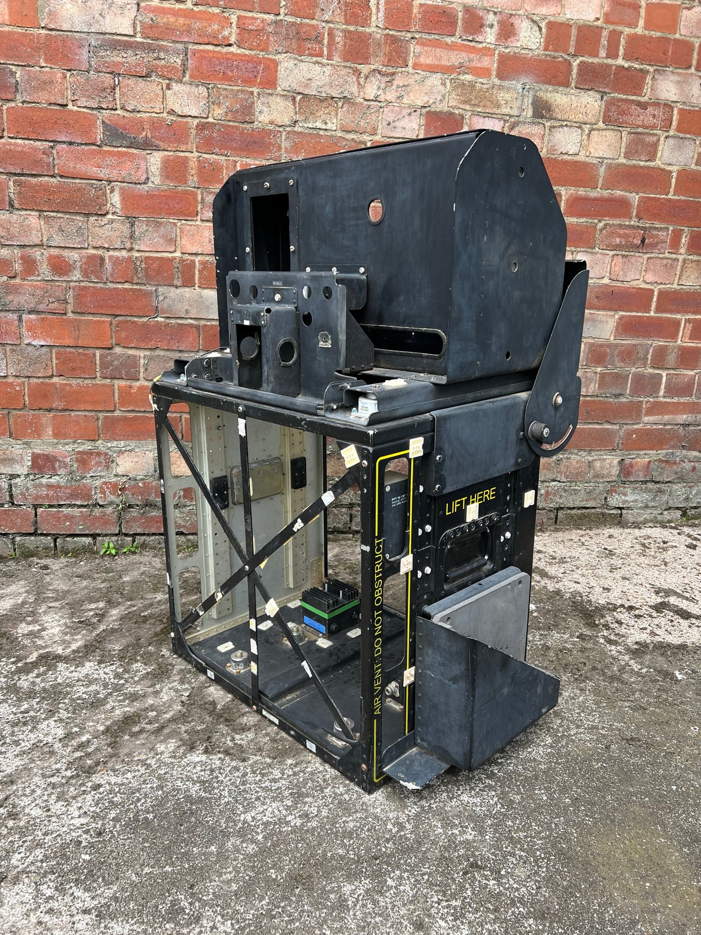 Reclaimed Military Aircraft Table Aviation Upcycle Project Console Desk Office Furniture