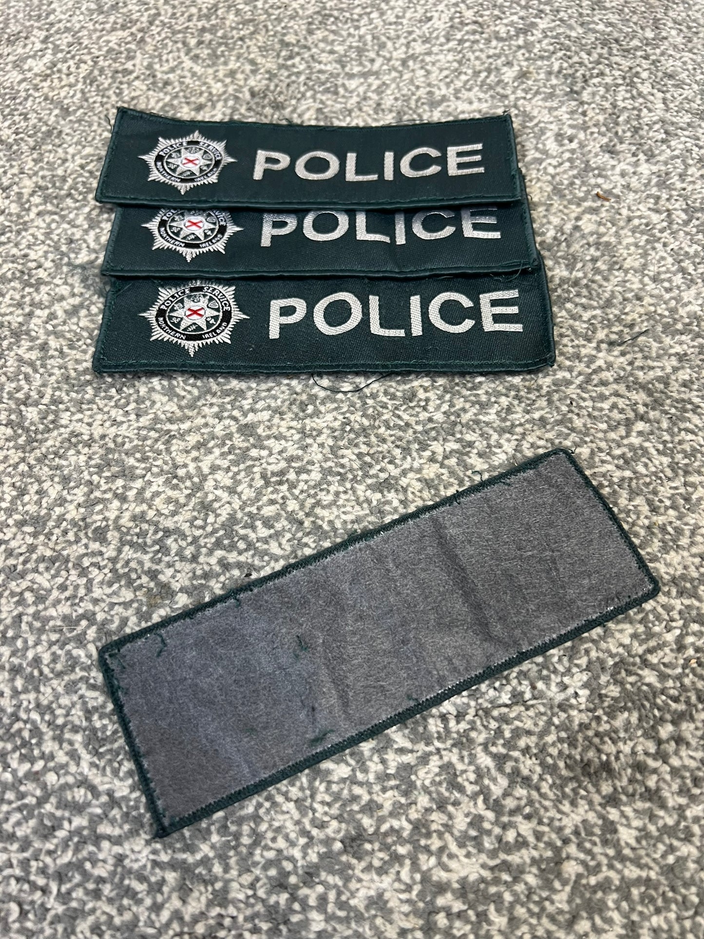 Obsolete Northern Ireland Police PSNI Badge Patch Collectible Display TV