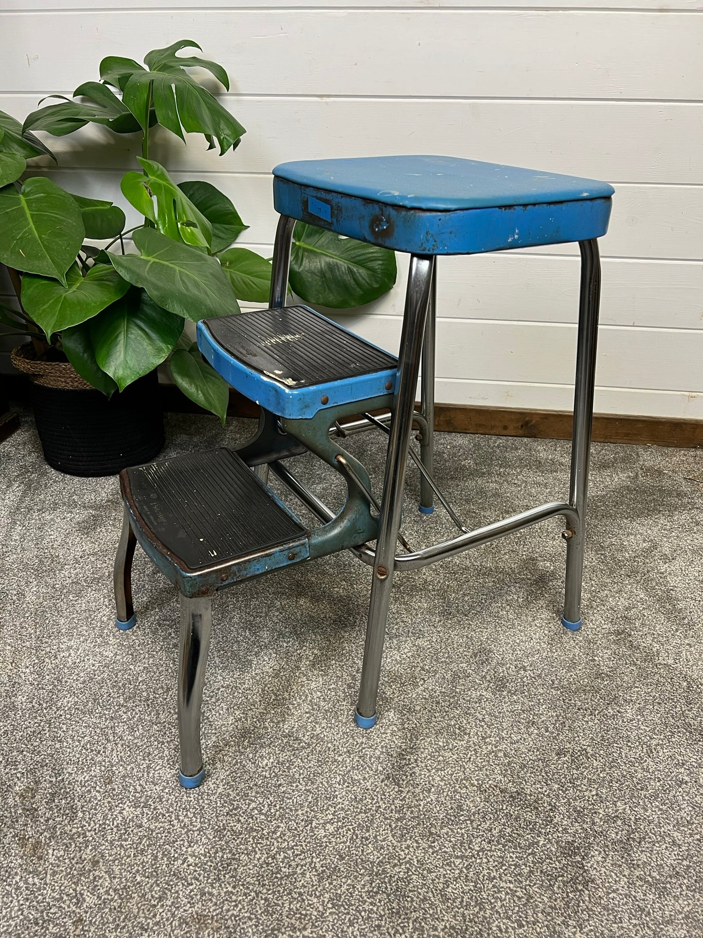 Vintage Retro Folding Step Stool Mid Century Made by Prestige 50's Retro Kitchen