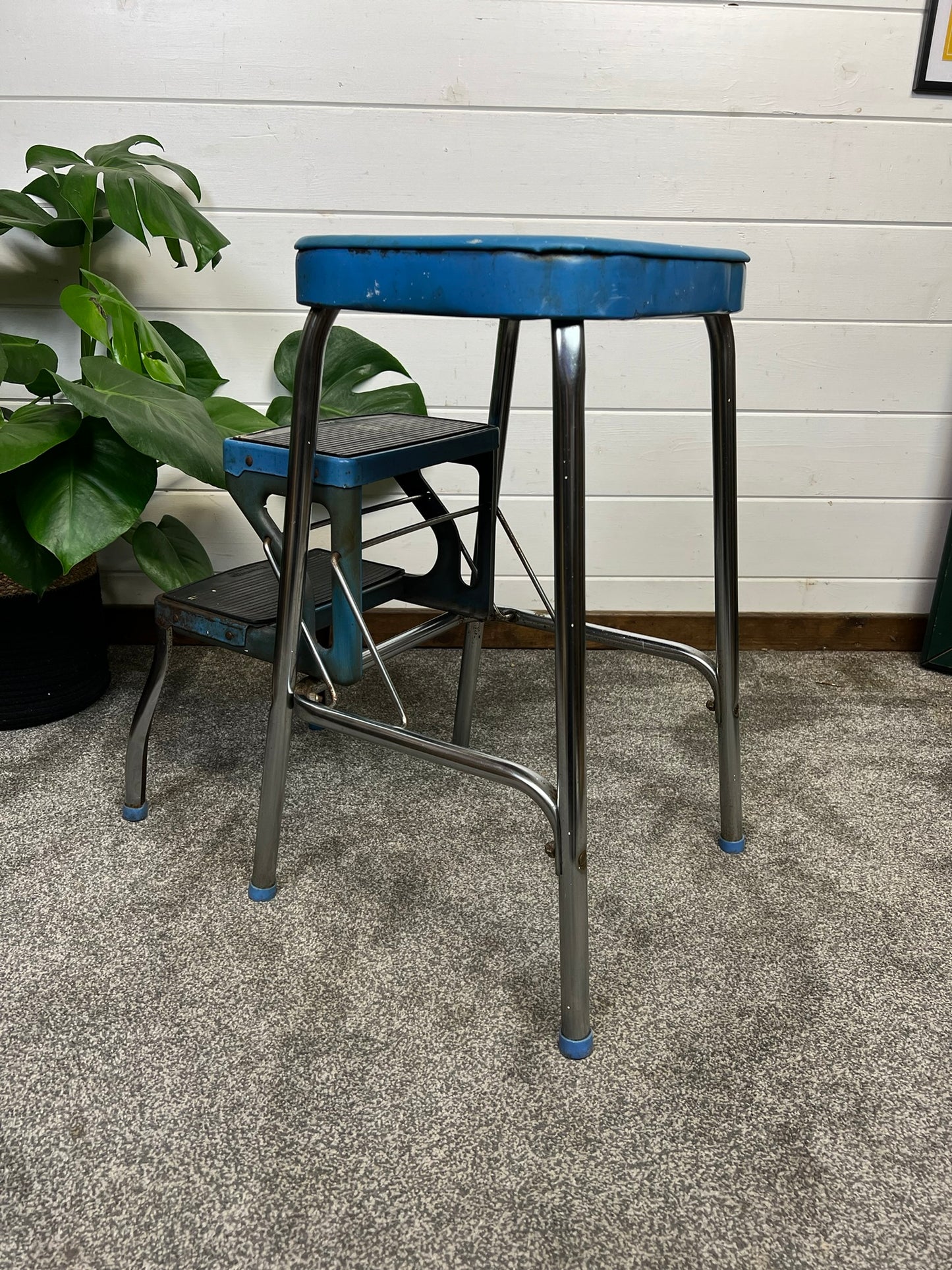 Vintage Retro Folding Step Stool Mid Century Made by Prestige 50's Retro Kitchen