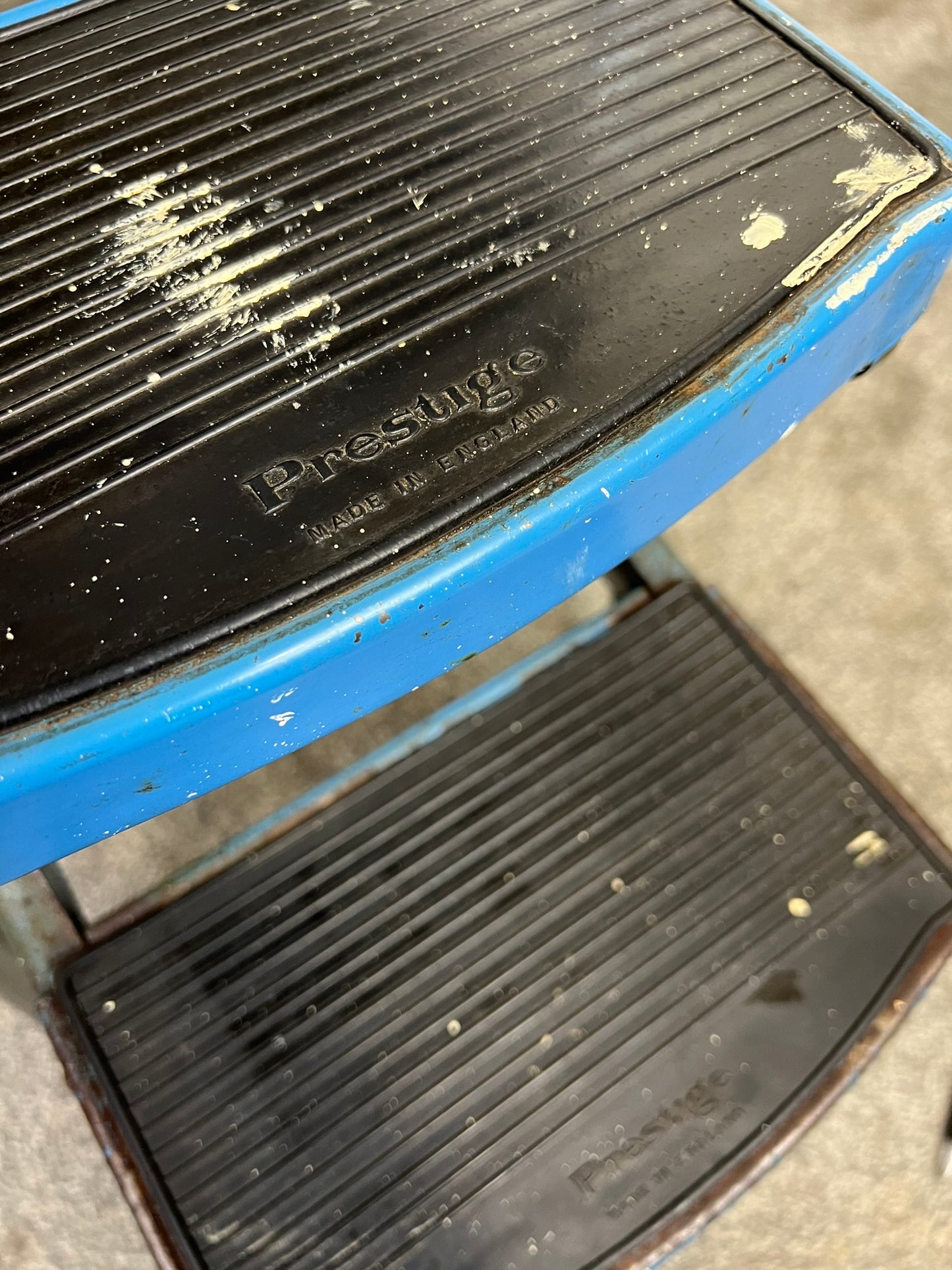 Vintage Retro Folding Step Stool Mid Century Made by Prestige 50's Retro Kitchen