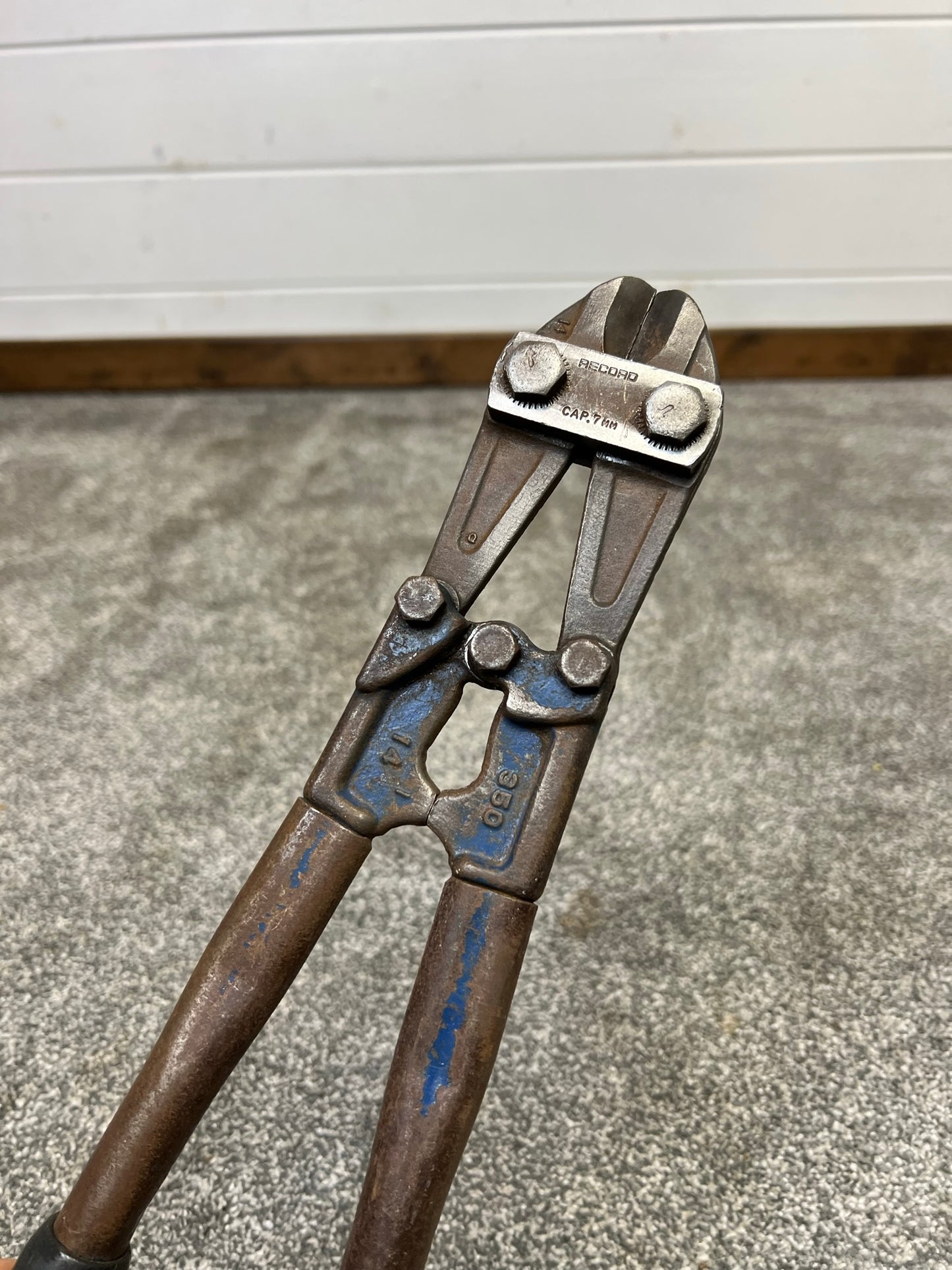 Vintage Record 350 Bolt Cutters Small 14" Bolt Croppers