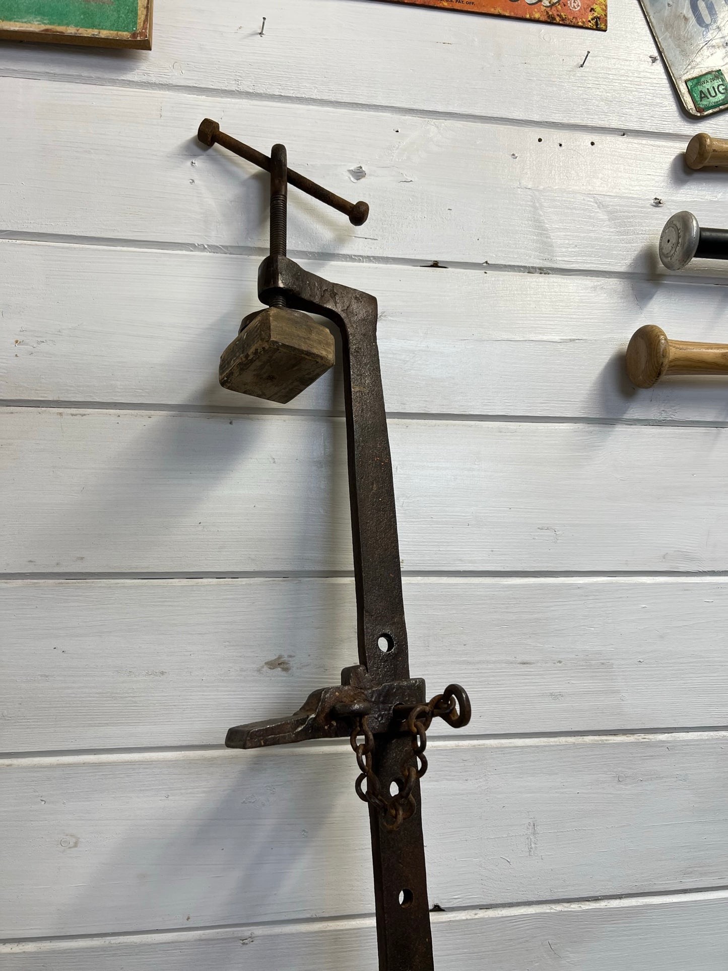 Vintage Woodwork Sash Clamp Old Carpenter Workshop Tools