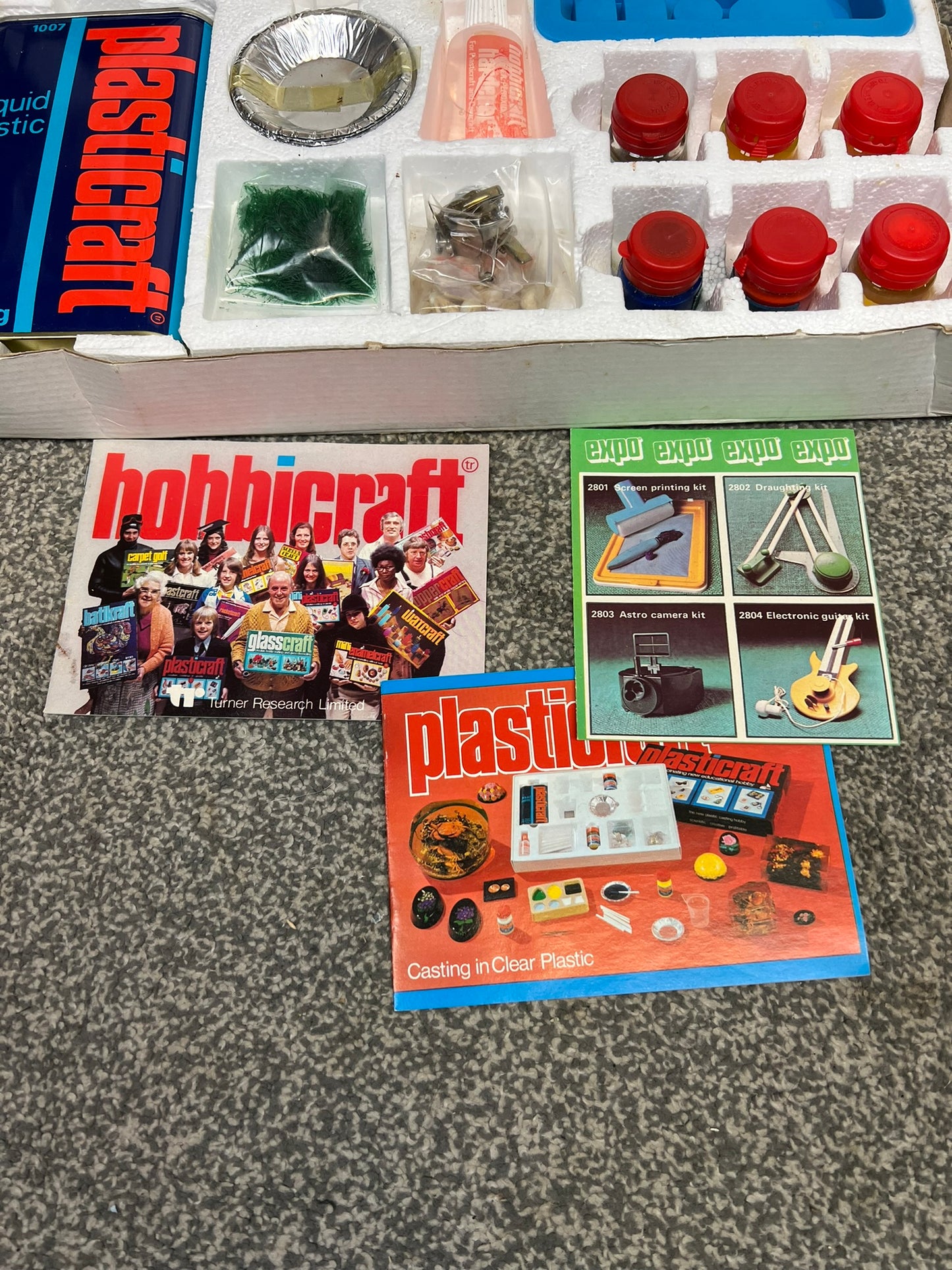 Vintage 1970's Plasticraft Craft Toy Unused Plastic Casting Vintage Collectible Toys