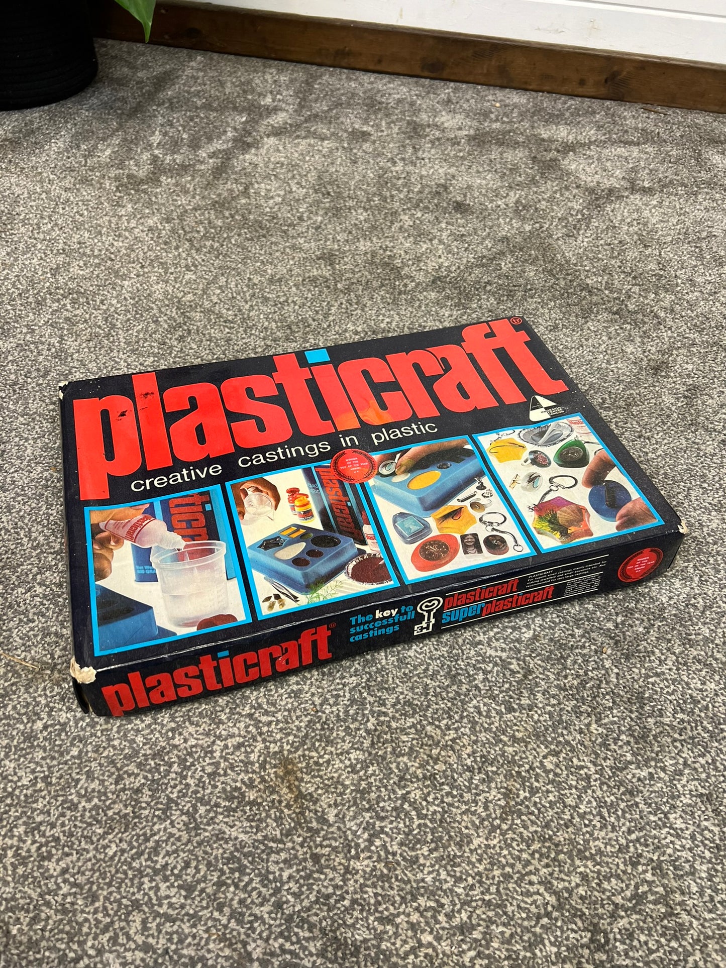 Vintage 1970's Plasticraft Craft Toy Unused Plastic Casting Vintage Collectible Toys