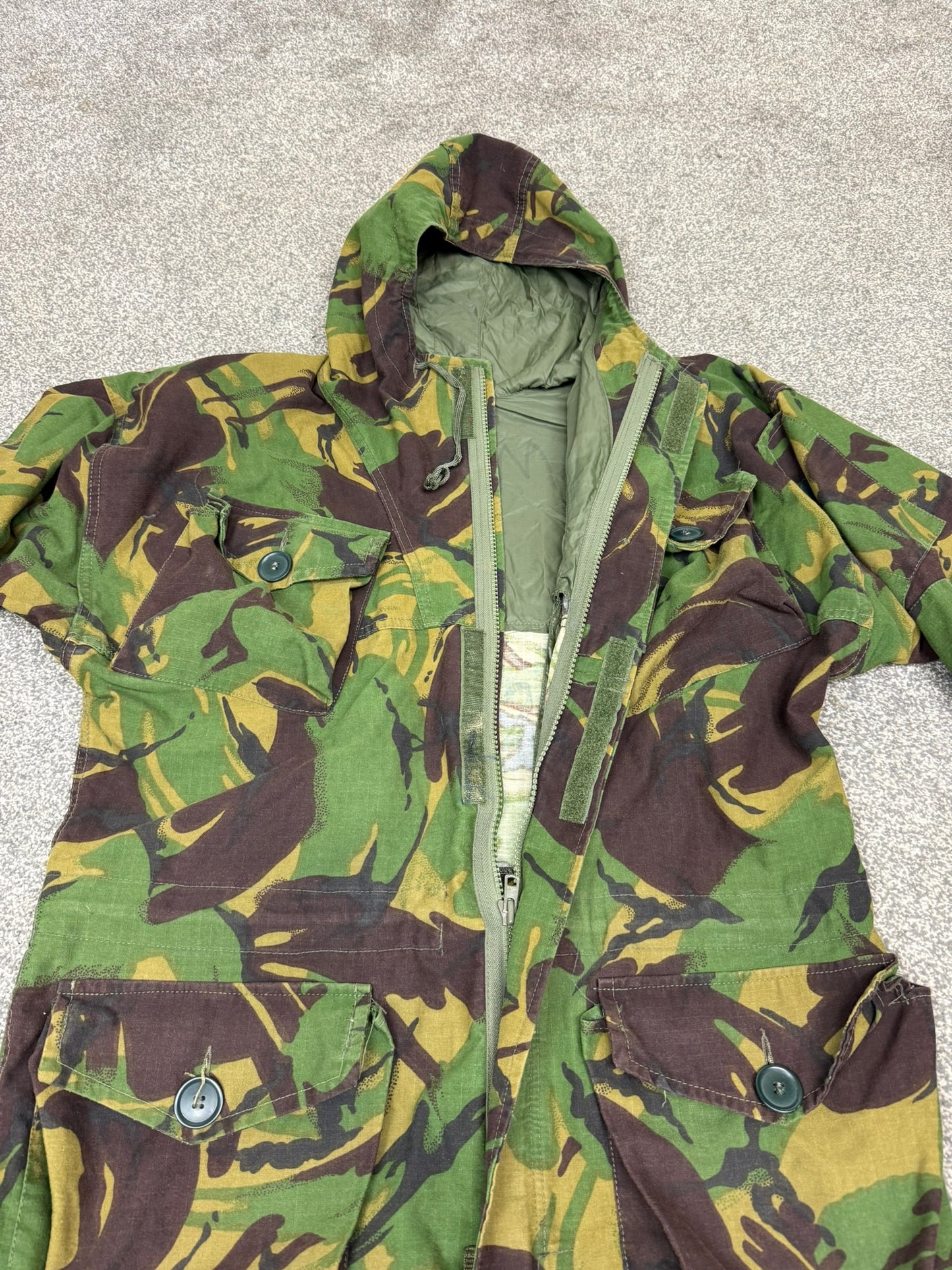 Original 90's Arktis SAS DPM Camouflage Windproof Smock Vintage - Large