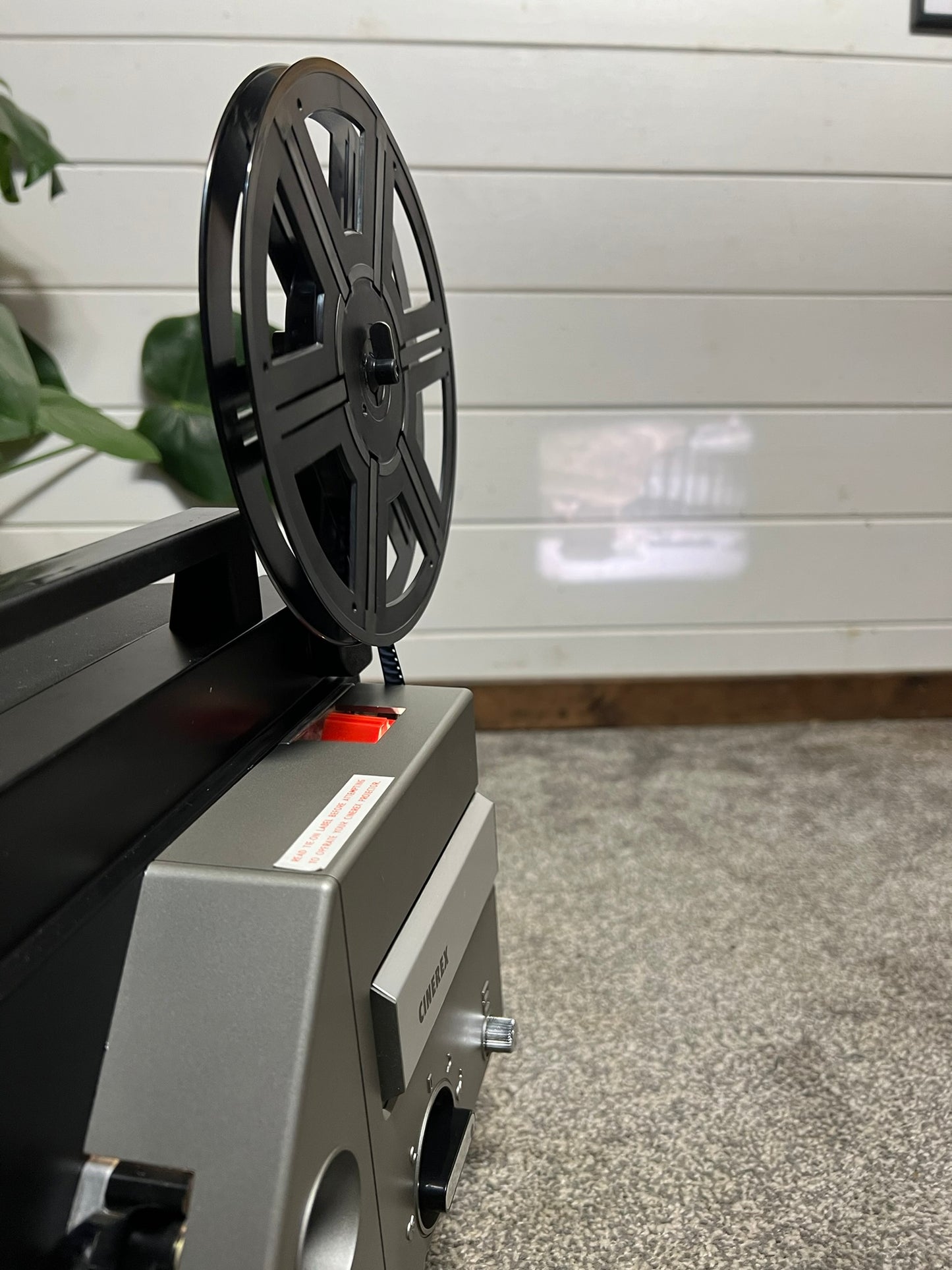 Vintage Cinerex SU 200 8mm Movie Sound Projector Retro Movie Reel Film - Working