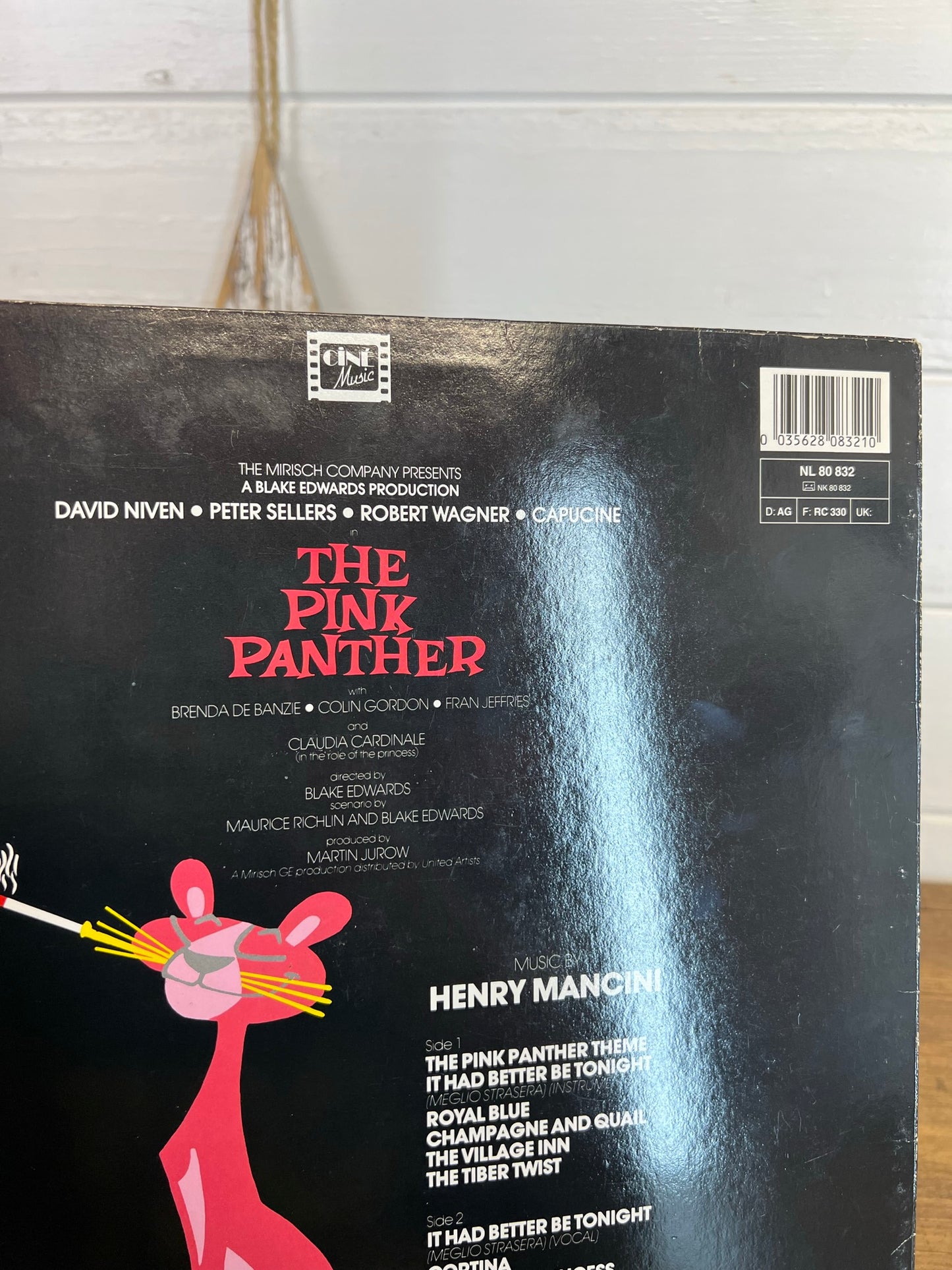 Henry Mancini - The Pink Panther LP Vinyl Record RCA Records