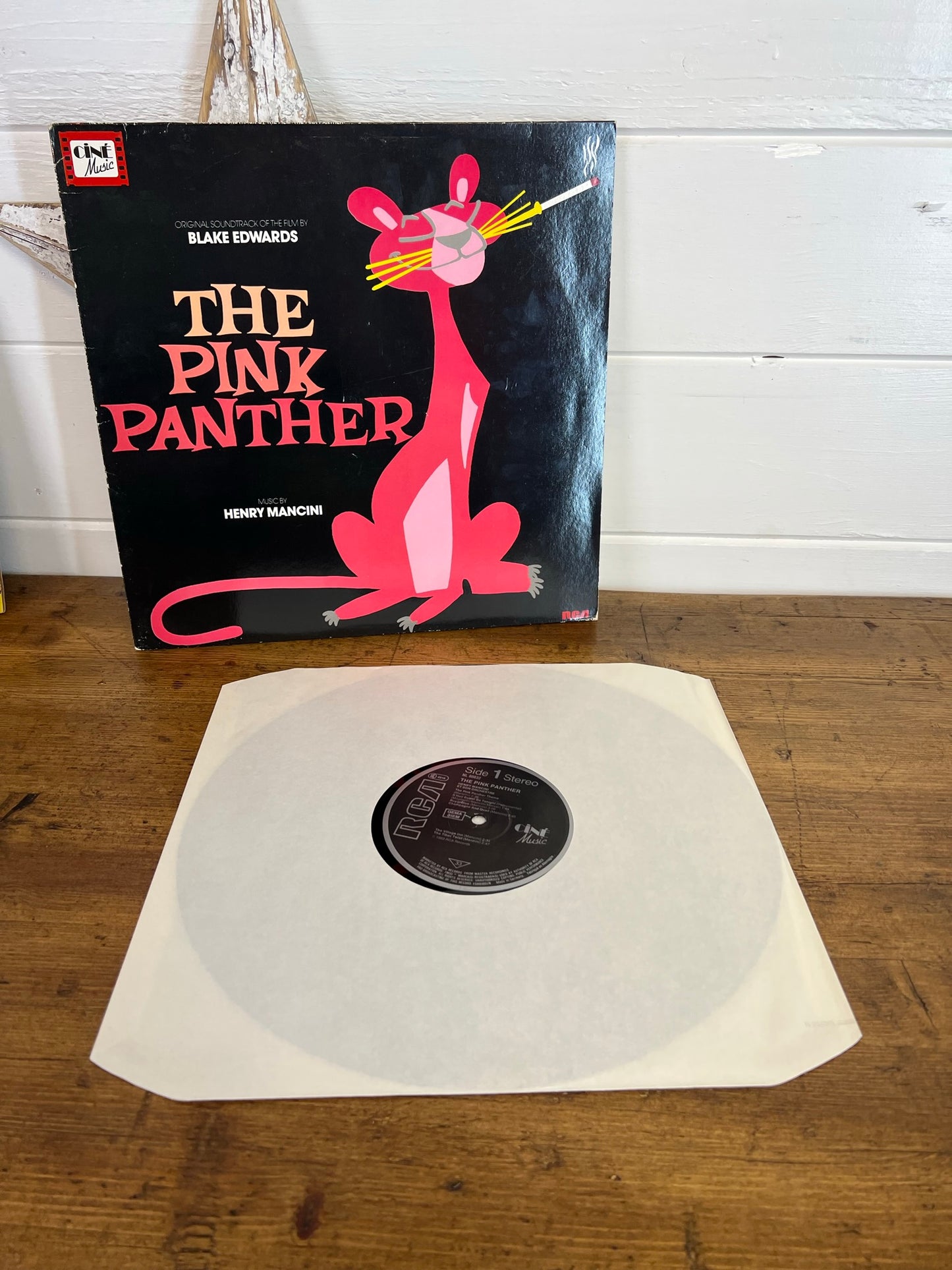 Henry Mancini - The Pink Panther LP Vinyl Record RCA Records
