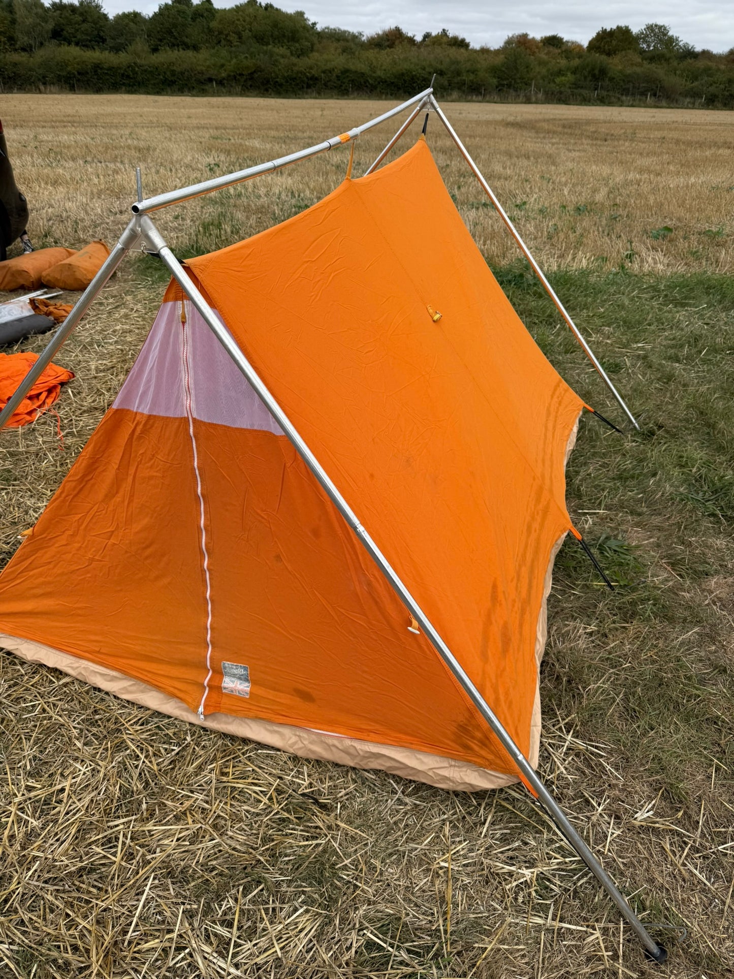 Vango Force 10 Ten Mk4 Tent Vintage Canvas Ridge Tent Expedition Camping 1990