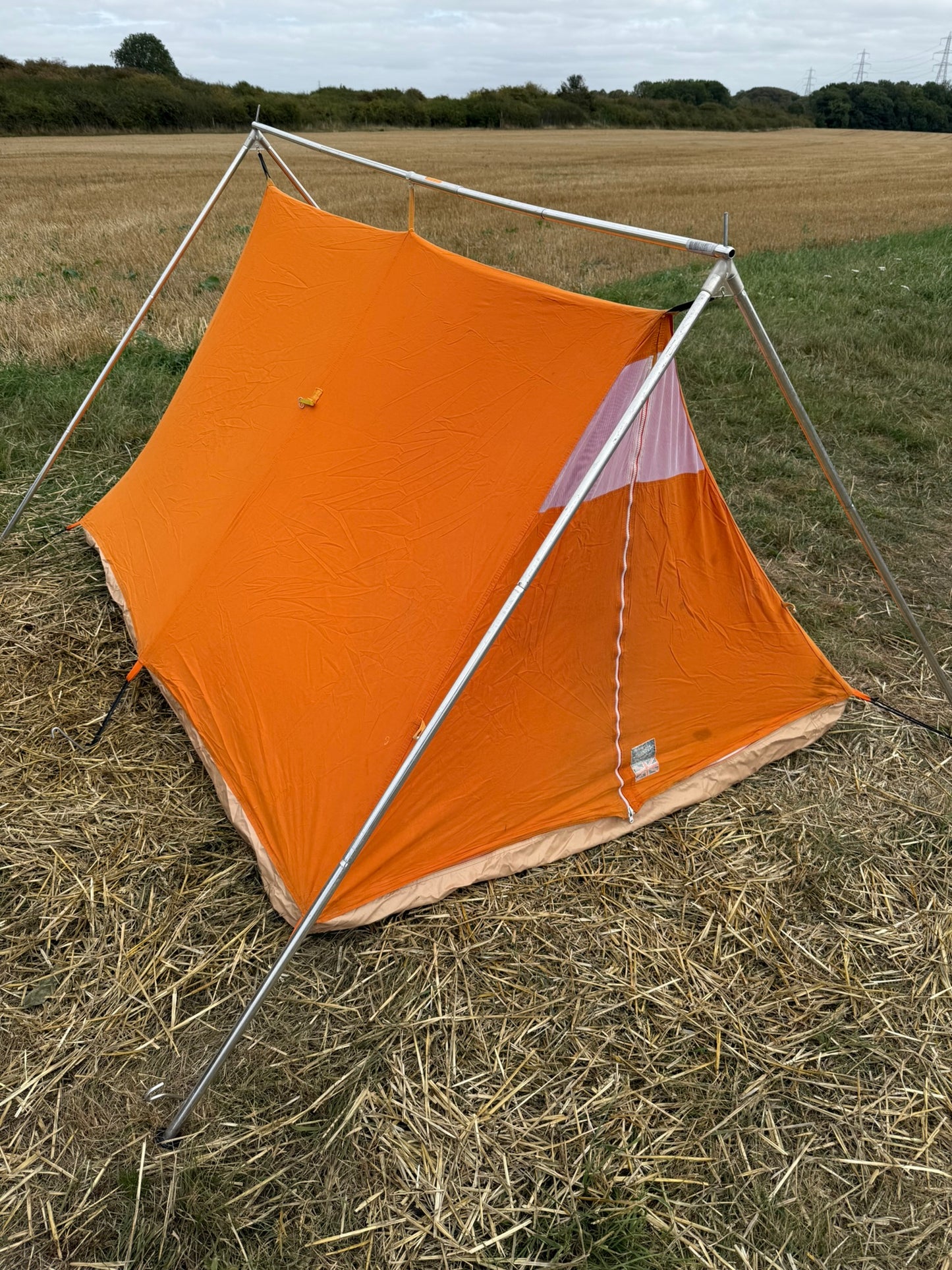 Vango Force 10 Ten Mk4 Tent Vintage Canvas Ridge Tent Expedition Camping 1990
