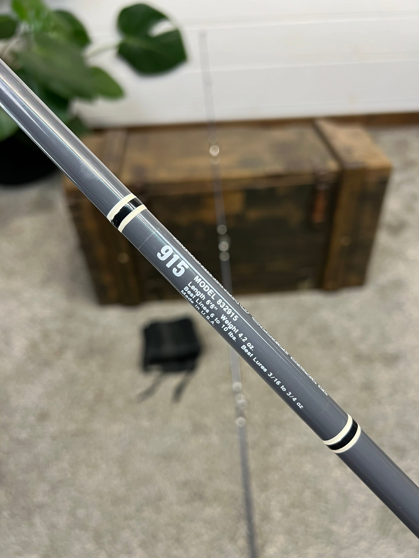 Browning Silaflex II Fishing Rod 915 6'6" Model 832915 - Made in USA